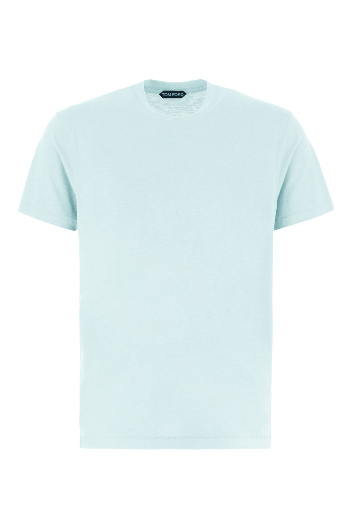 Tom Ford T-shirt in misto cotone azzurro pastello