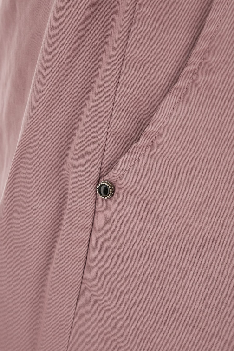 WHITE SAND Pantalone in misto lyocell rosa cipria, view 3
