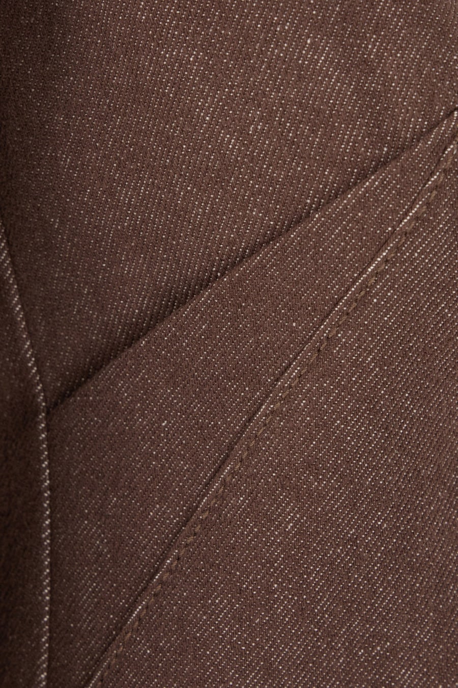 Max Mara Giacca in cotone cioccolato, view 3
