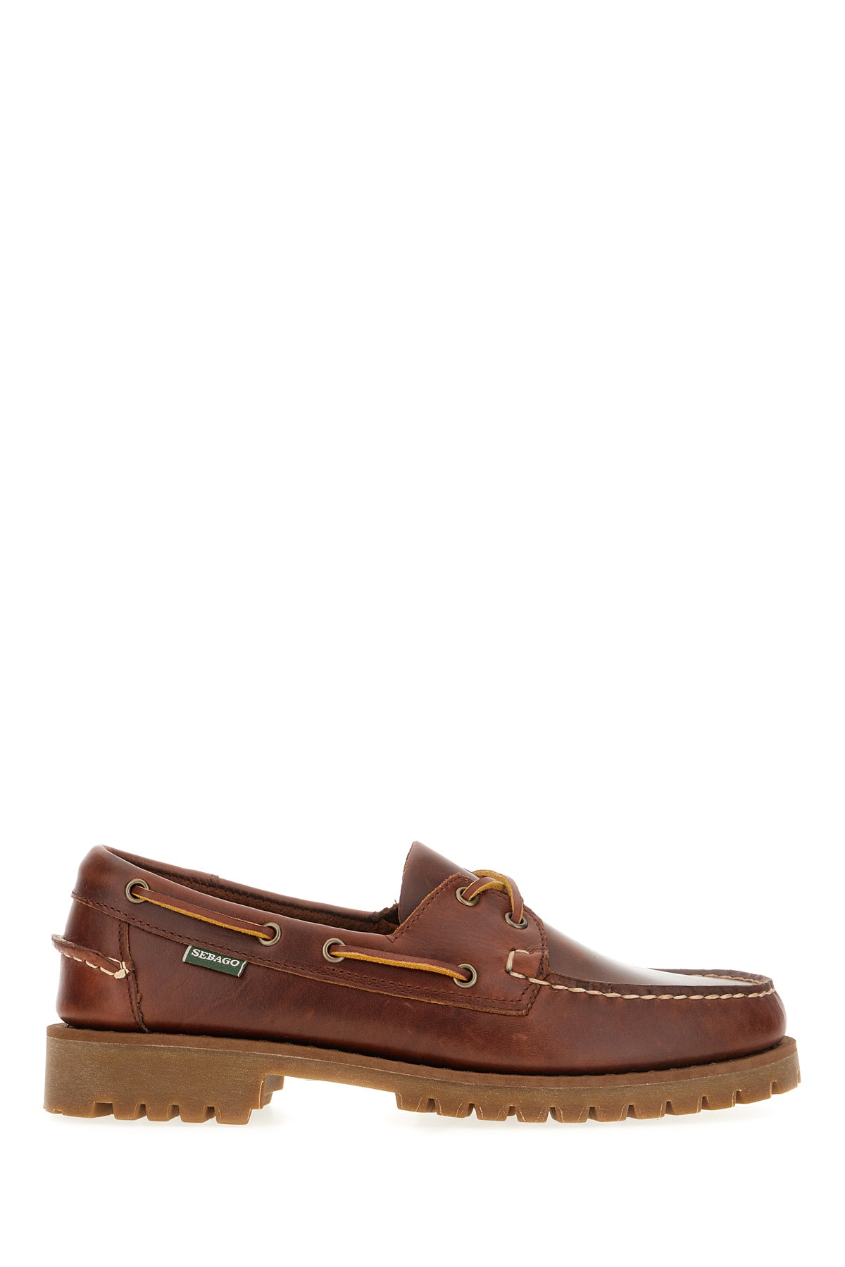 SEBAGO Mocassini Ranger in pelle marrone
