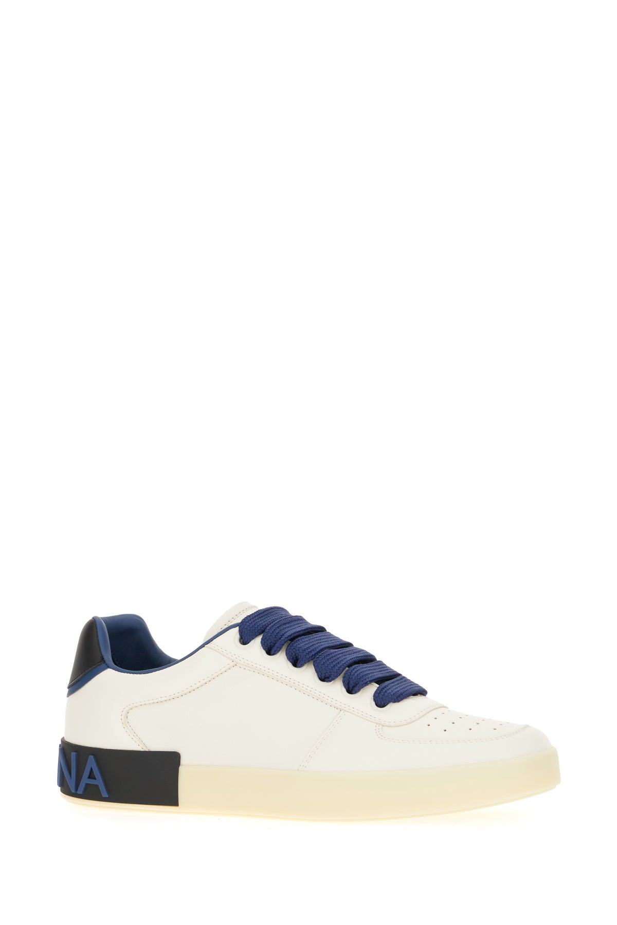 Dolce & Gabbana Sneakers Portofino in pelle bicolor, view 2