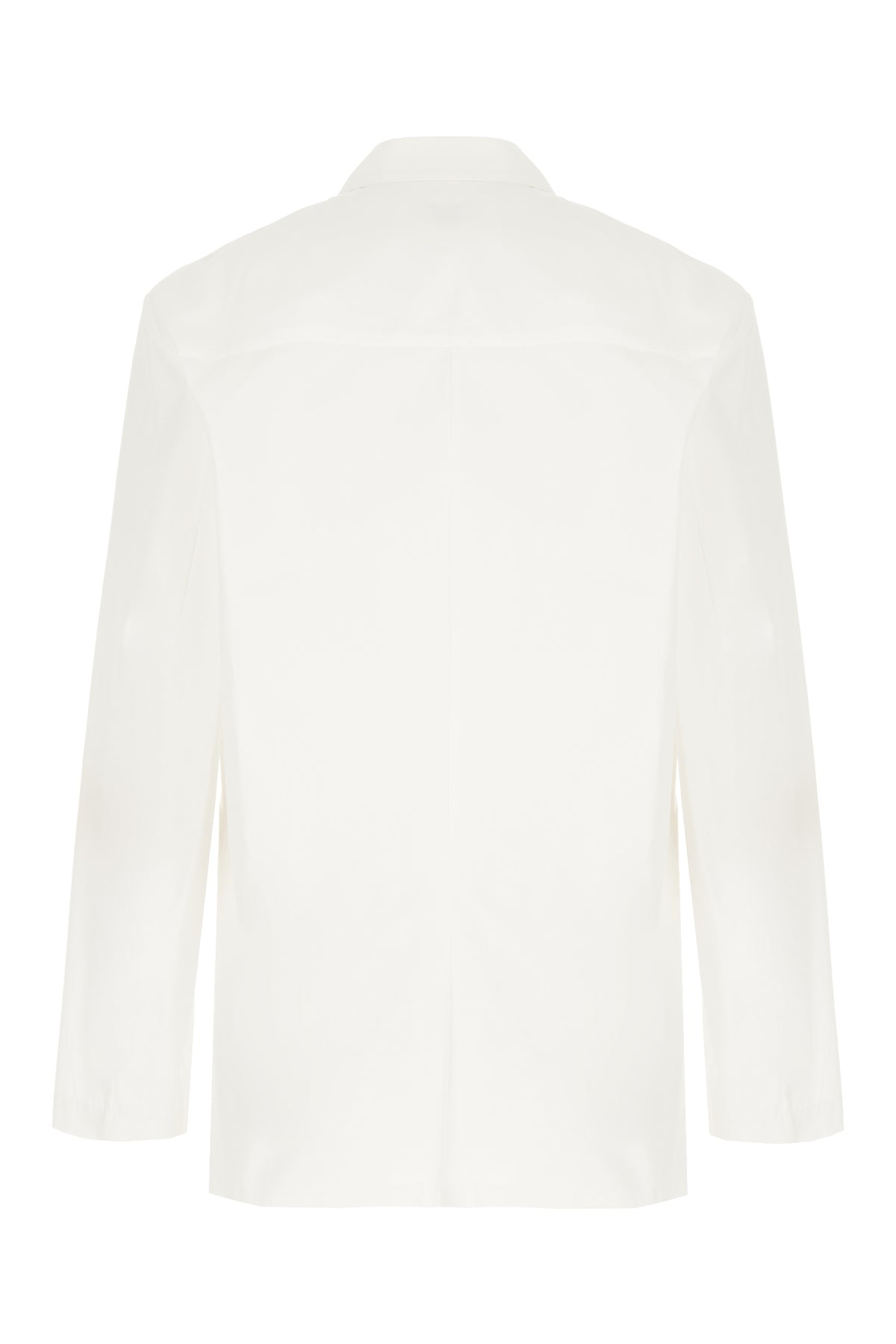 Dries Van Noten Giacca in cotone bianco, view 2