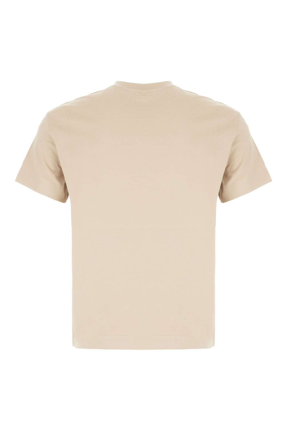 Brunello Cucinelli T-shirt in cotone cappuccino, view 2