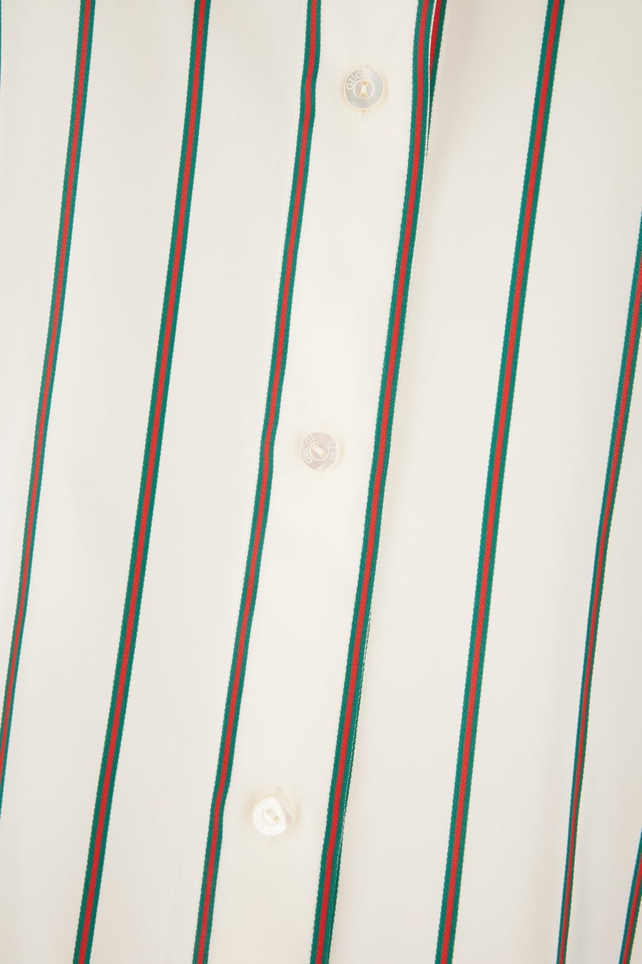 Gucci Camicia in misto seta stampata, view 3