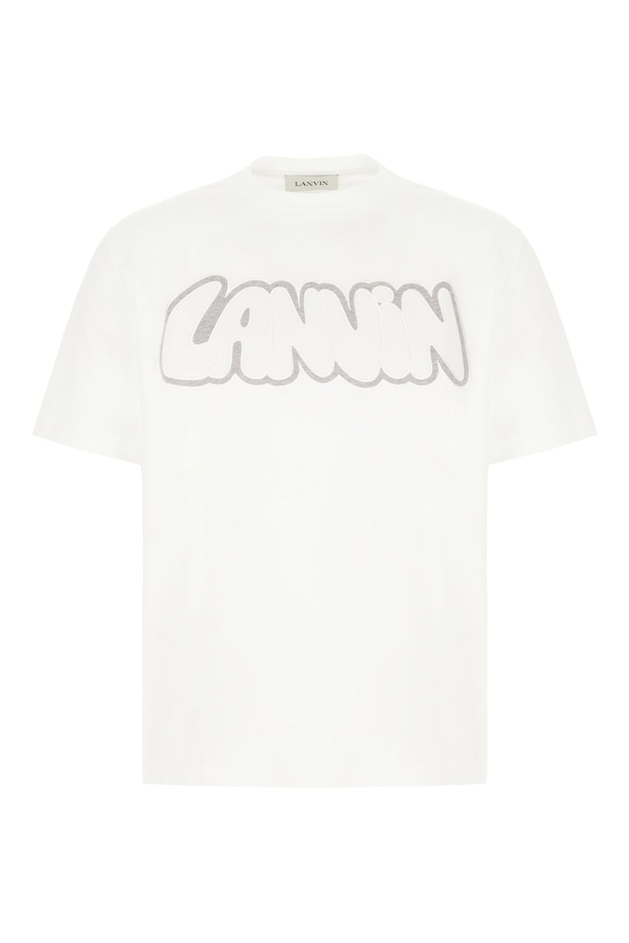 LANVIN T-shirt in cotone bianco