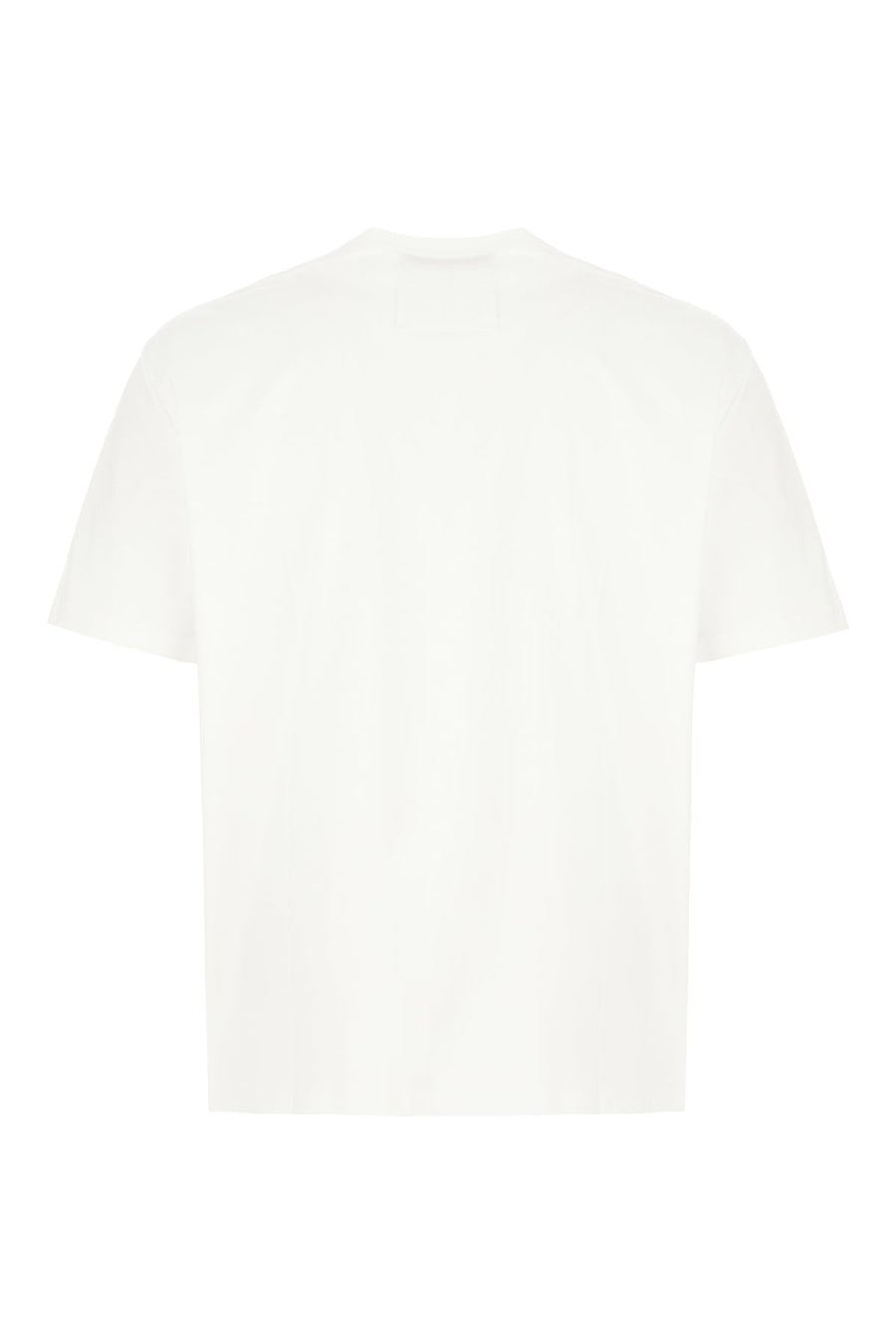 LANVIN T-shirt in cotone bianco, view 2