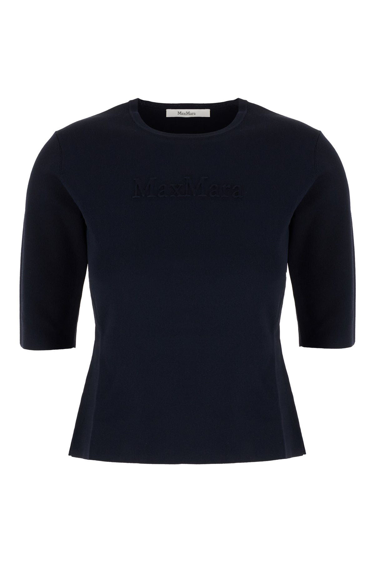Max Mara Maglione in misto viscosa nera
