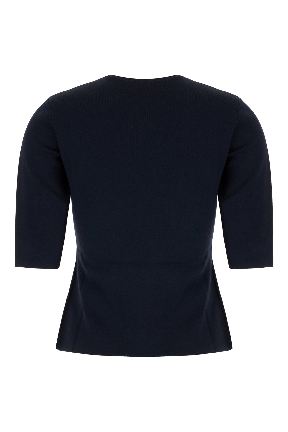 Max Mara Maglione in misto viscosa nera, view 2