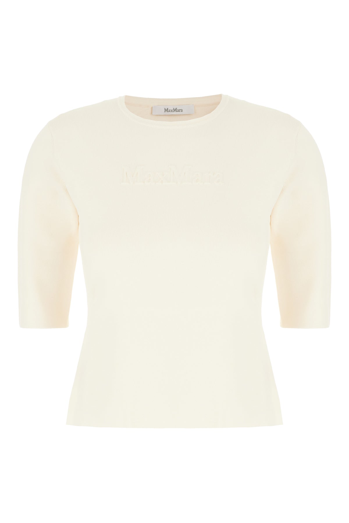 Max Mara Maglione in misto viscosa avorio