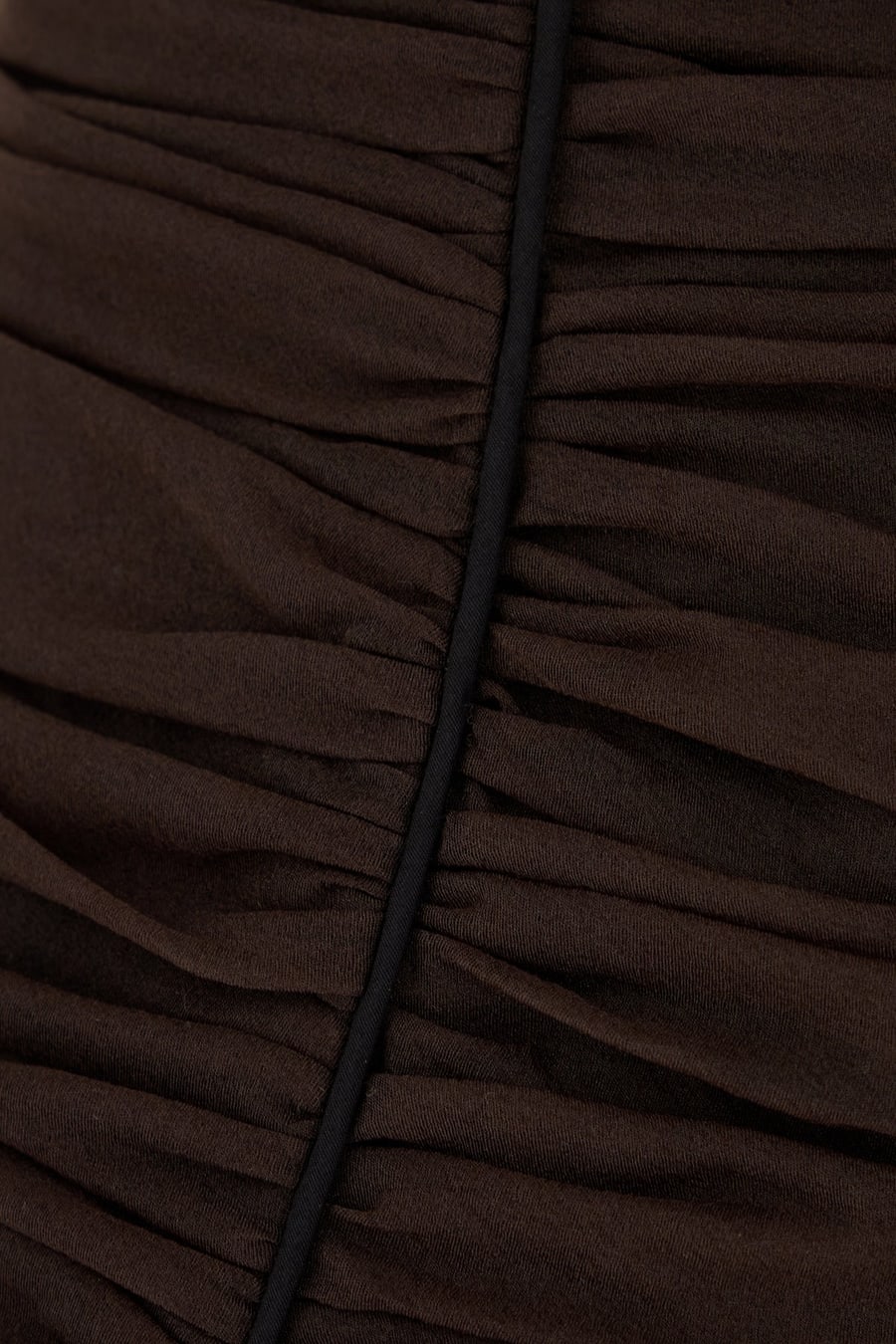 Tory Burch Abito in cotone stretch nero, view 3