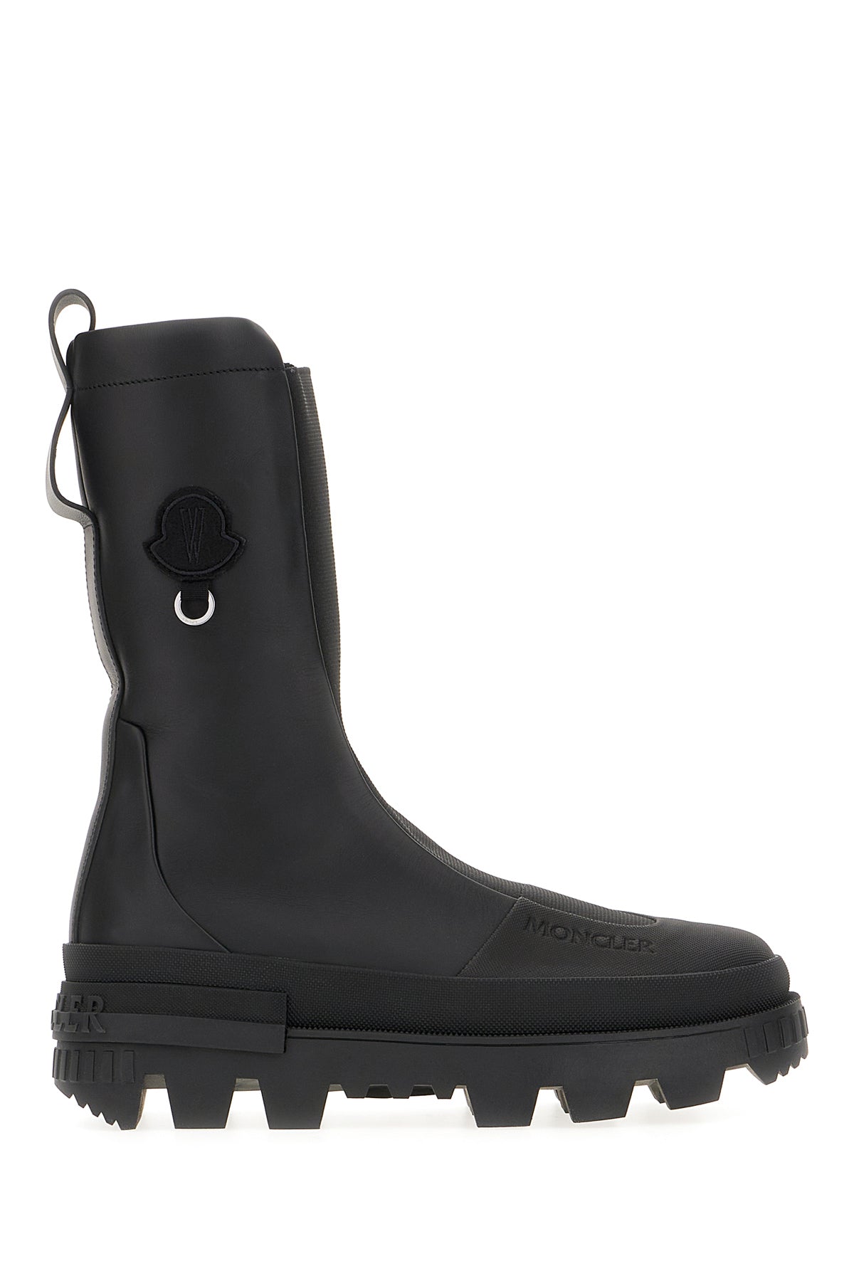 MONCLER GENIUS Stivali 6 Moncler Willow Smith in pelle nera