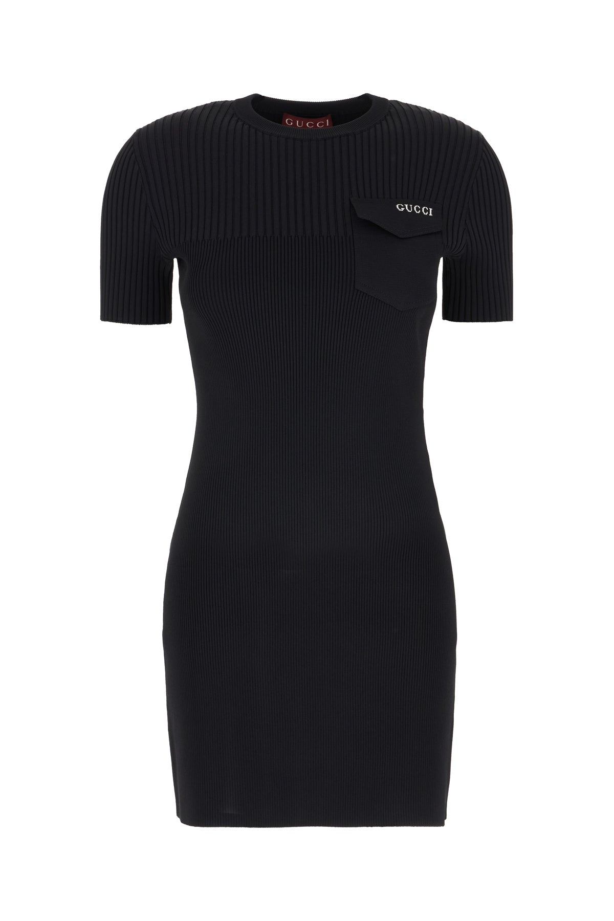 Gucci Abito in misto nylon stretch nero