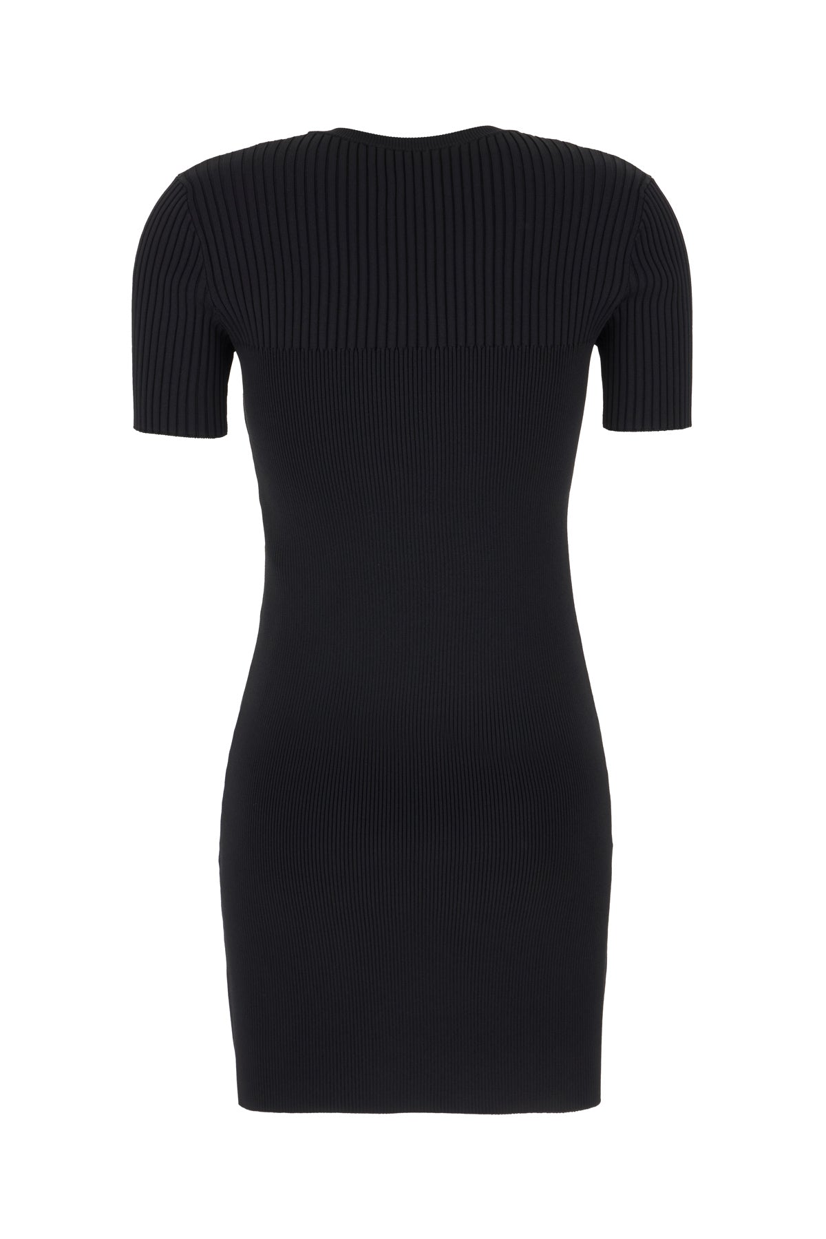 Gucci Abito in misto nylon stretch nero, view 2