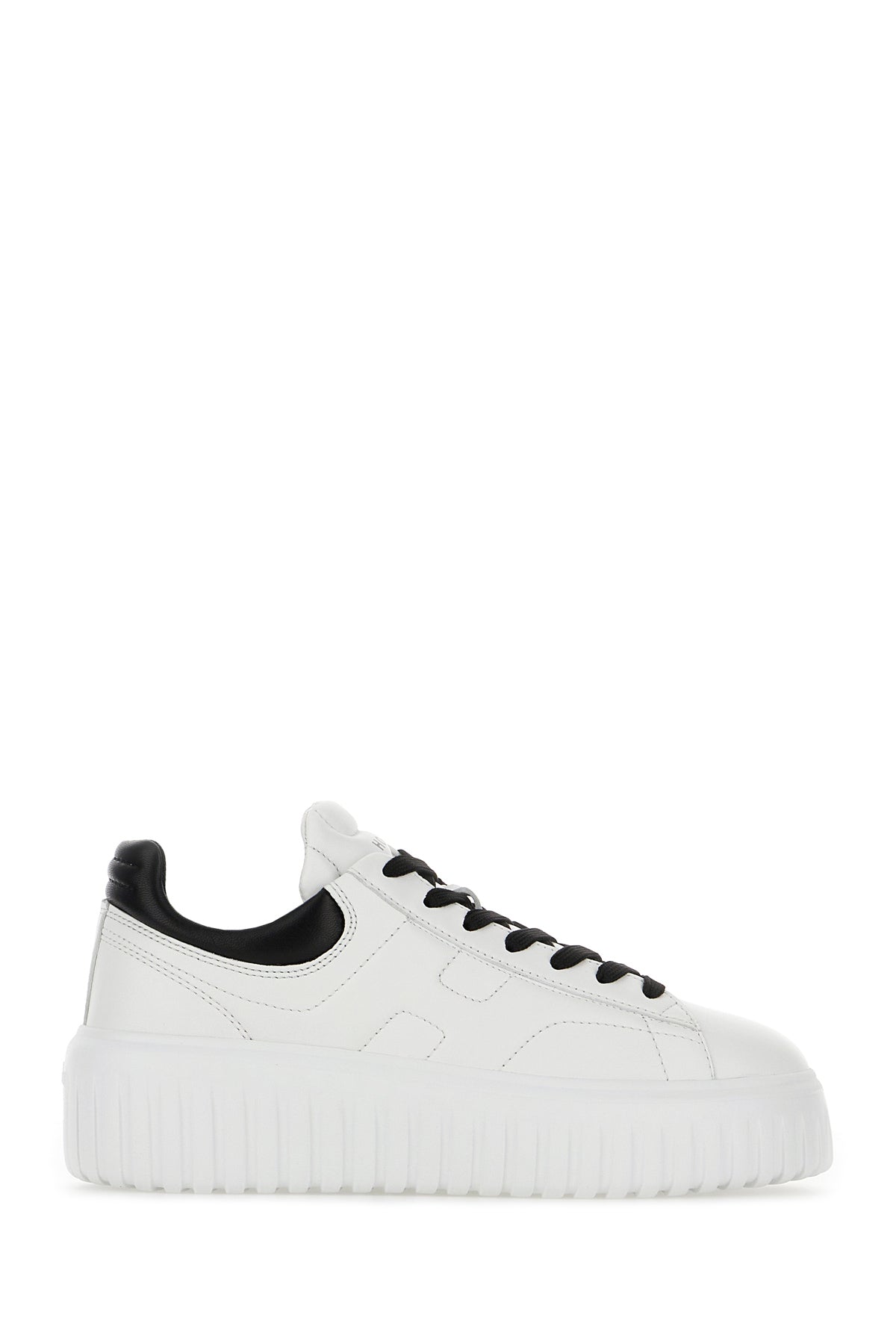 Hogan Sneakers H-Stripes in nappa bianca