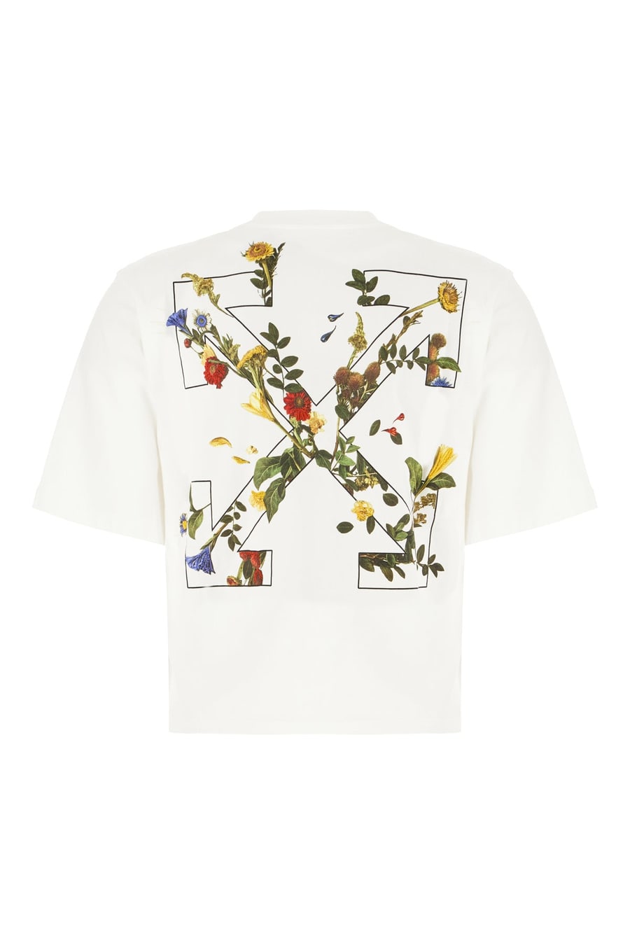 Off-White T-shirt in cotone bianco, view 2