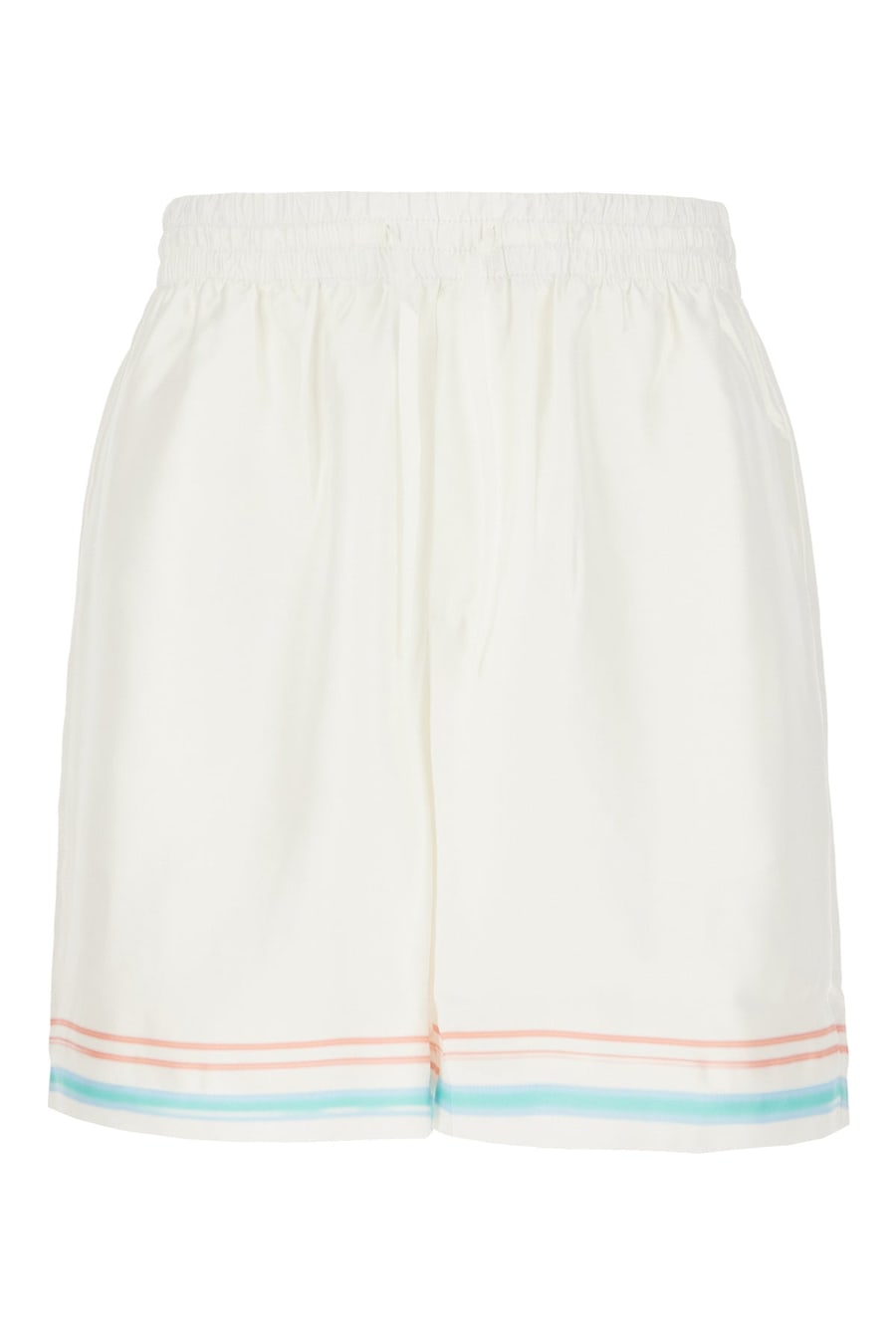 CASABLANCA Bermuda in seta multicolor