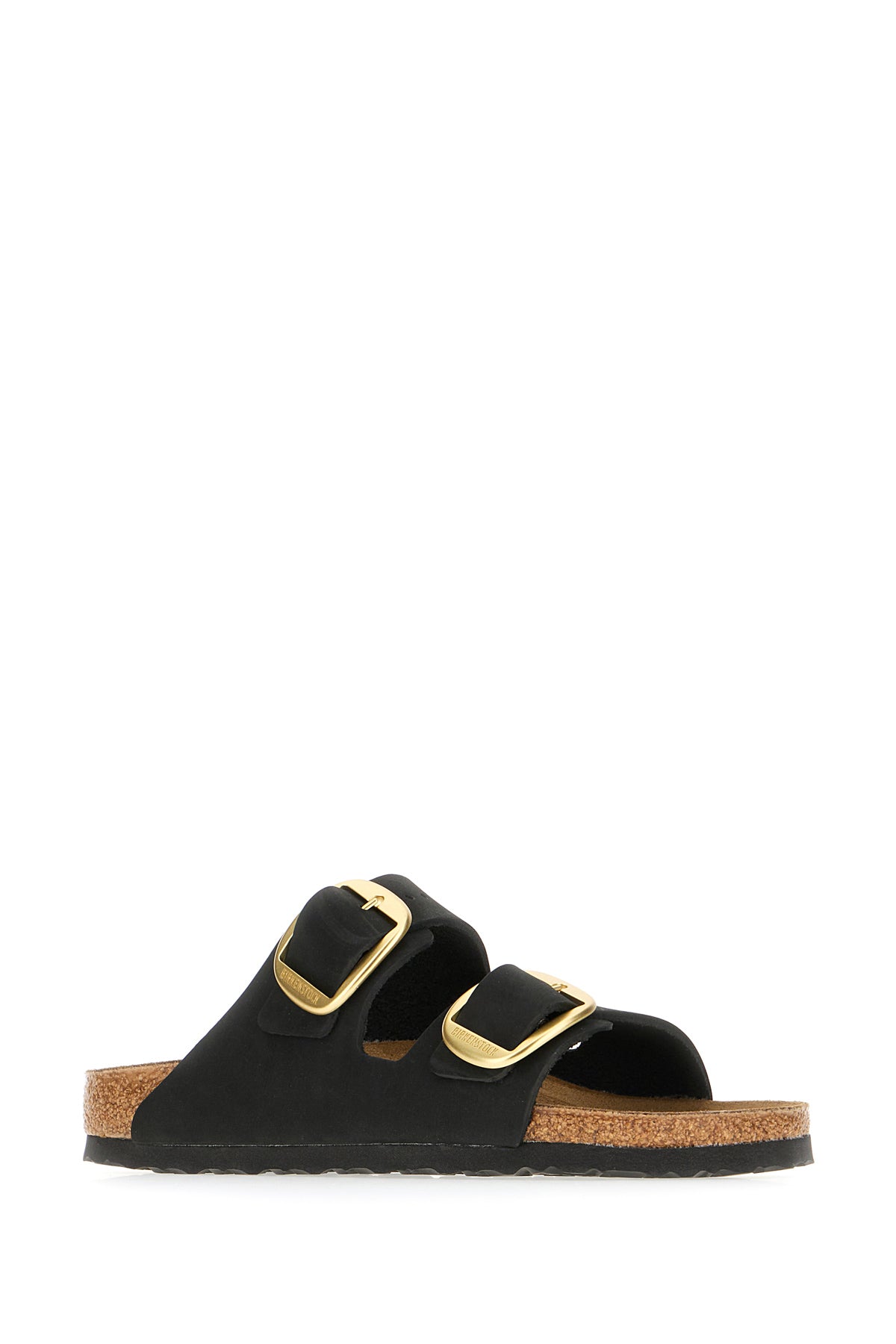 BIRKENSTOCK Sandali Arizona in pelle scamosciata nera, view 2