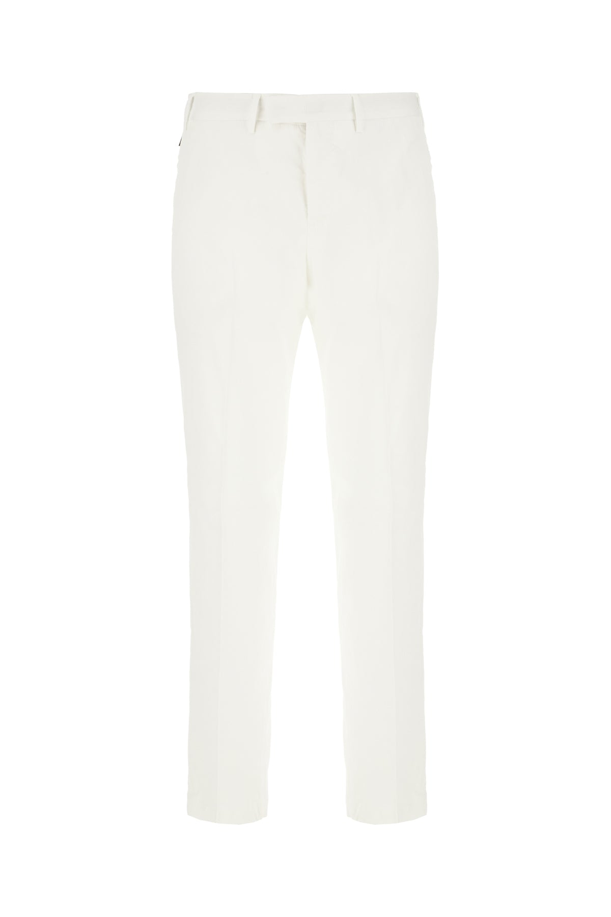 PT Torino Pantalone in misto lyocell bianco