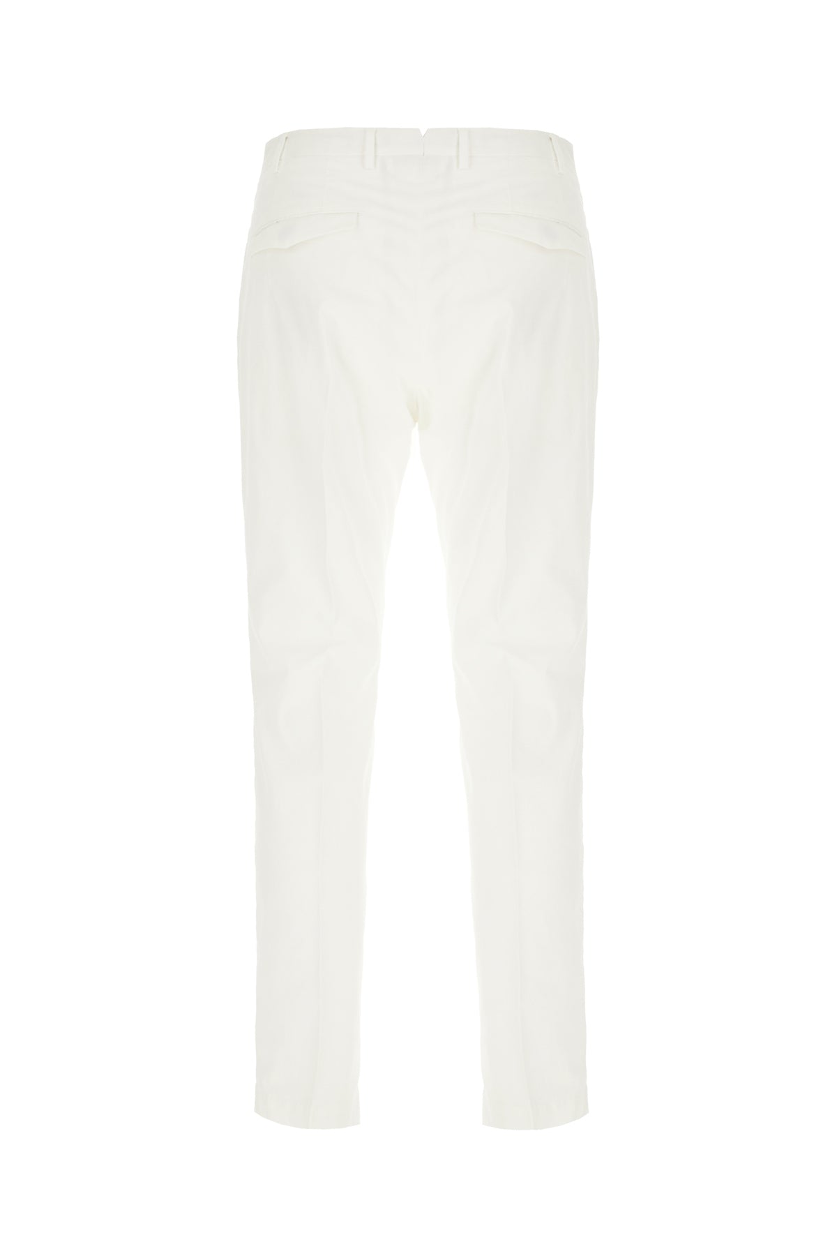 PT Torino Pantalone in misto lyocell bianco, view 2