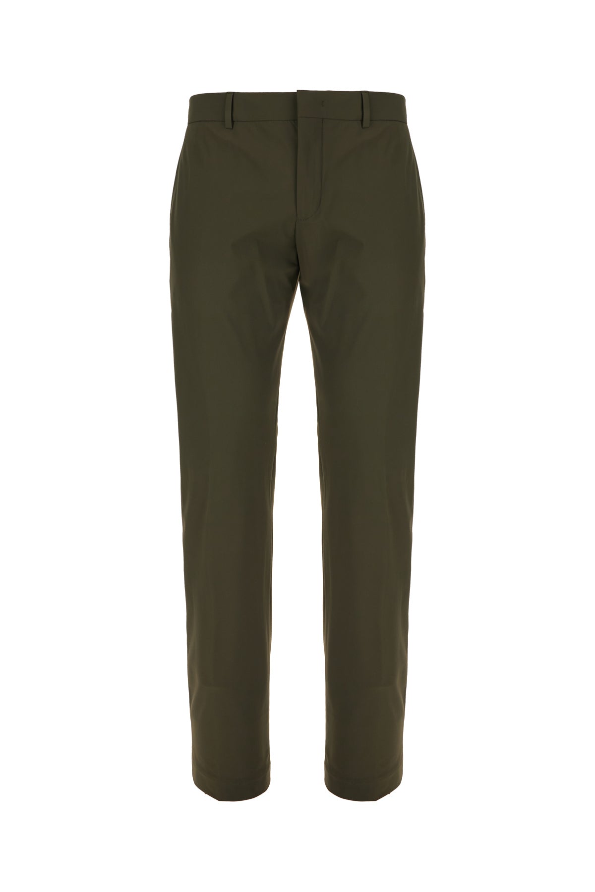 PT Torino Pantalone in nylon stretch verde militare