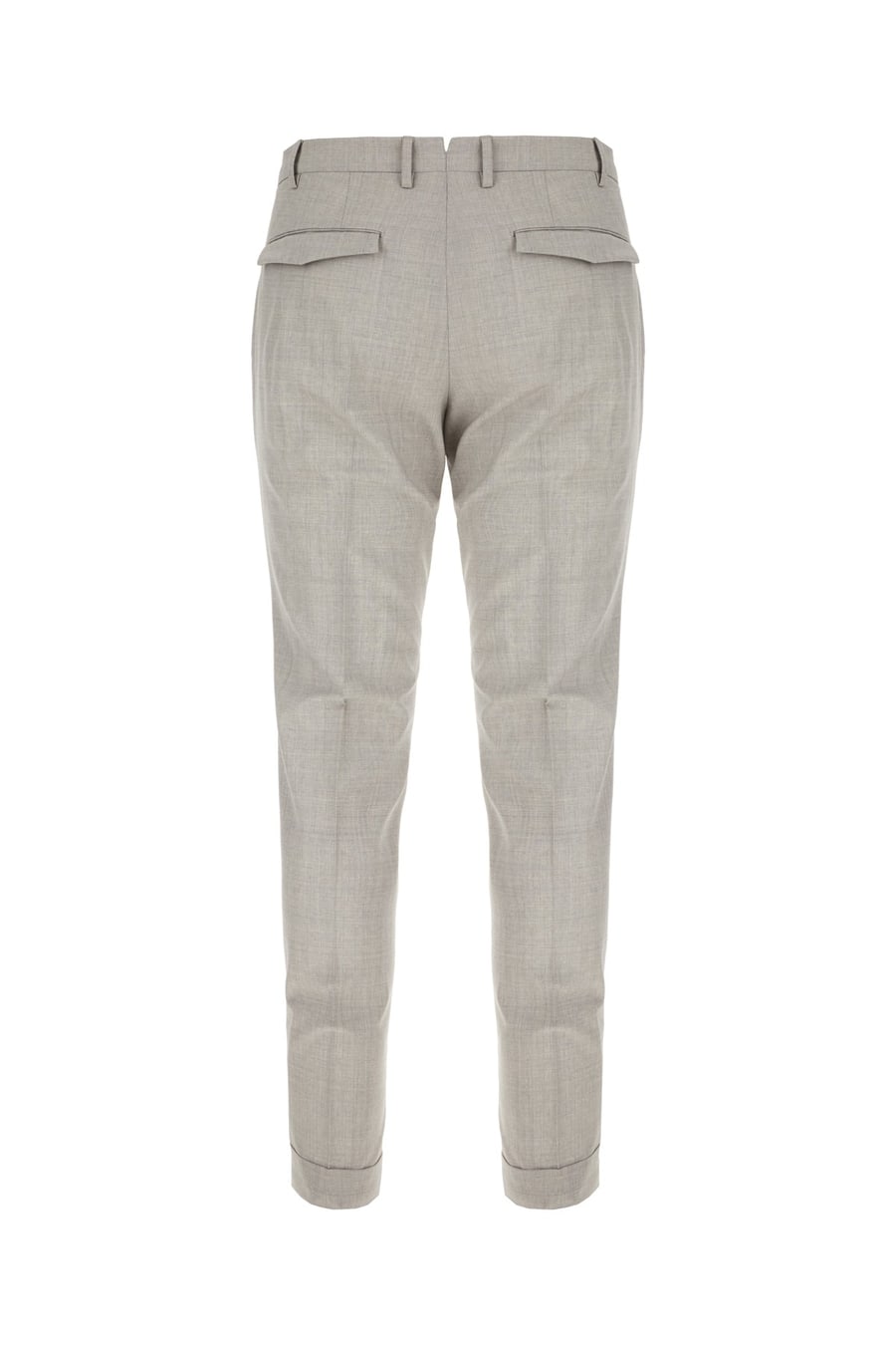 PT Torino Pantalone in lana stretch grigio chiaro, view 2