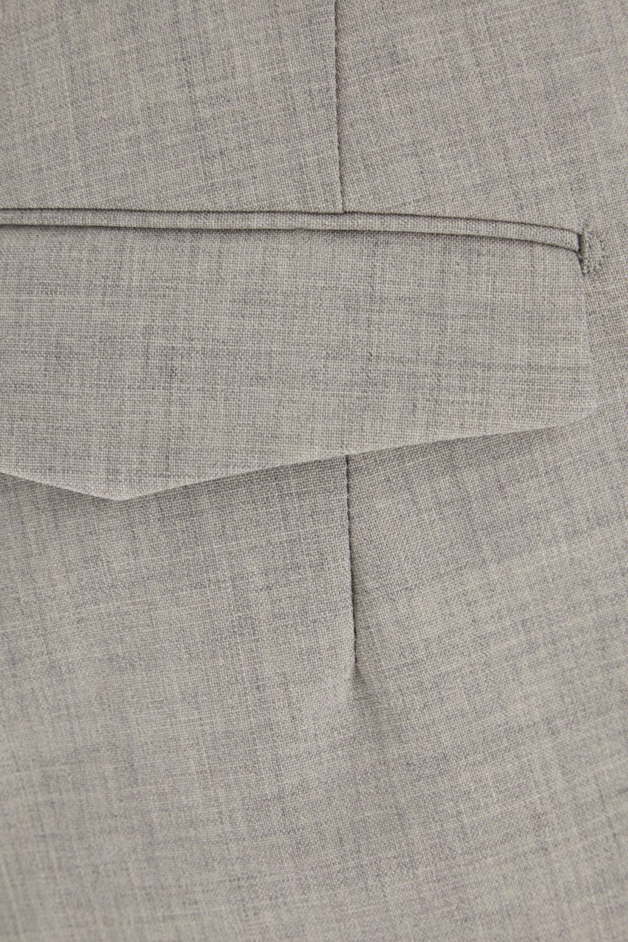 PT Torino Pantalone in lana stretch grigio chiaro, view 3