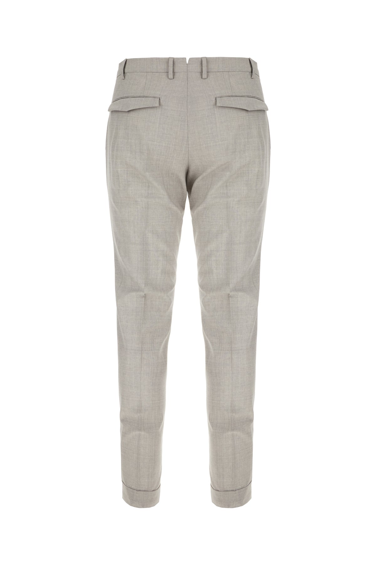 PT Torino Pantalone in lana stretch grigio chiaro, view 2