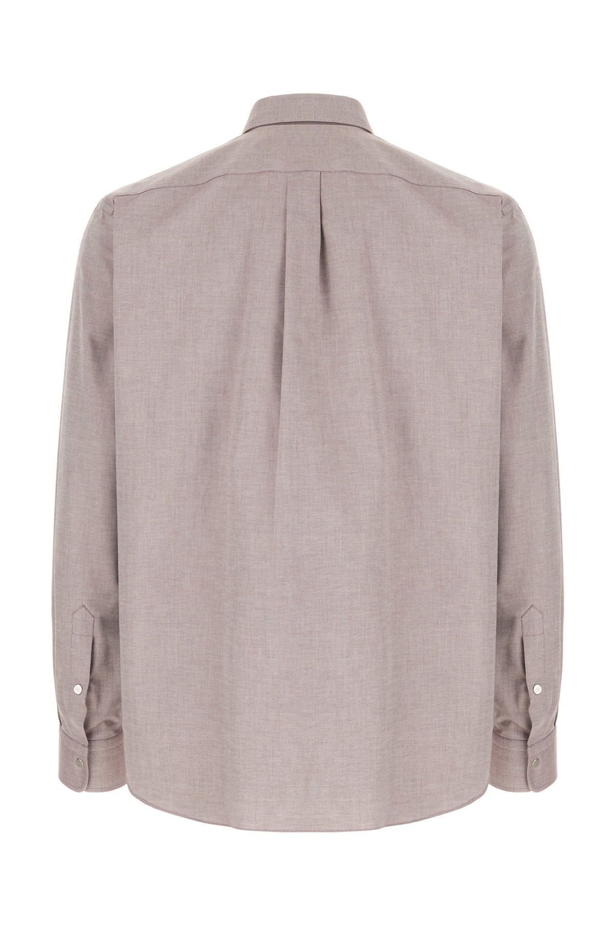 Fendi Camicia in oxford viola, view 2