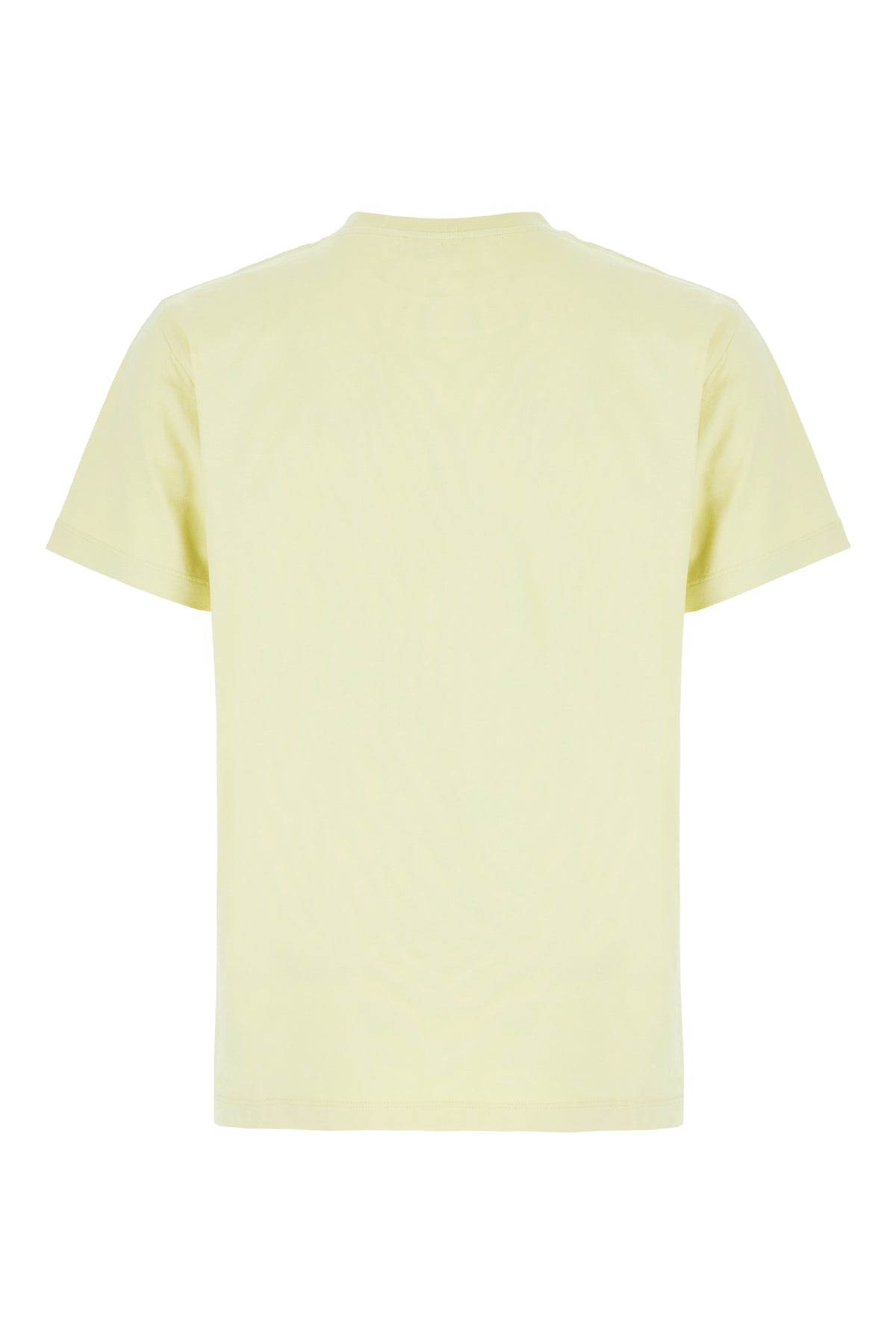 Off-White T-shirt in cotone verde lime, view 2