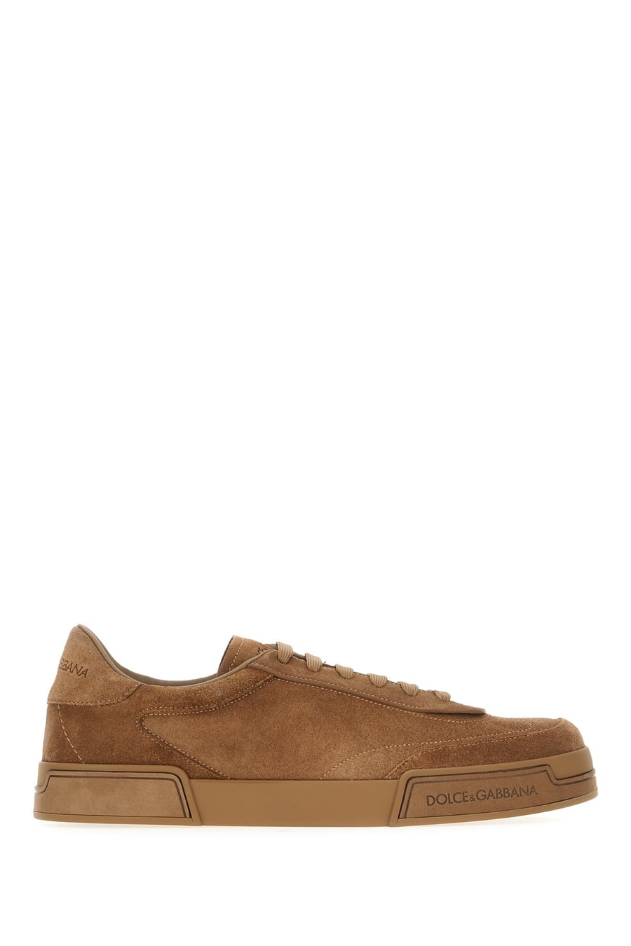 Dolce & Gabbana Sneakers Portofino Light Florio Yacht in pelle scamosciata marrone