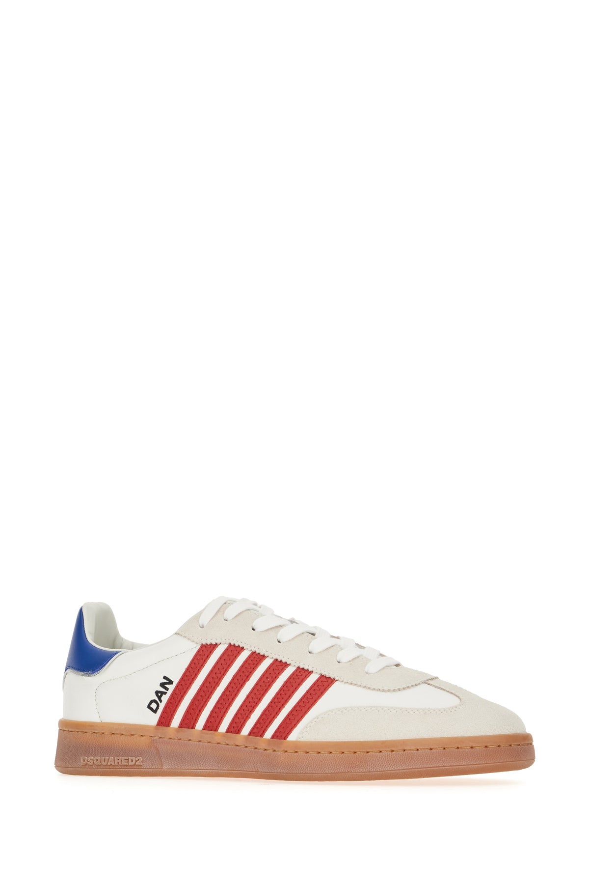 Dsquared2 Sneakers Boxer in pelle multicolor, view 2