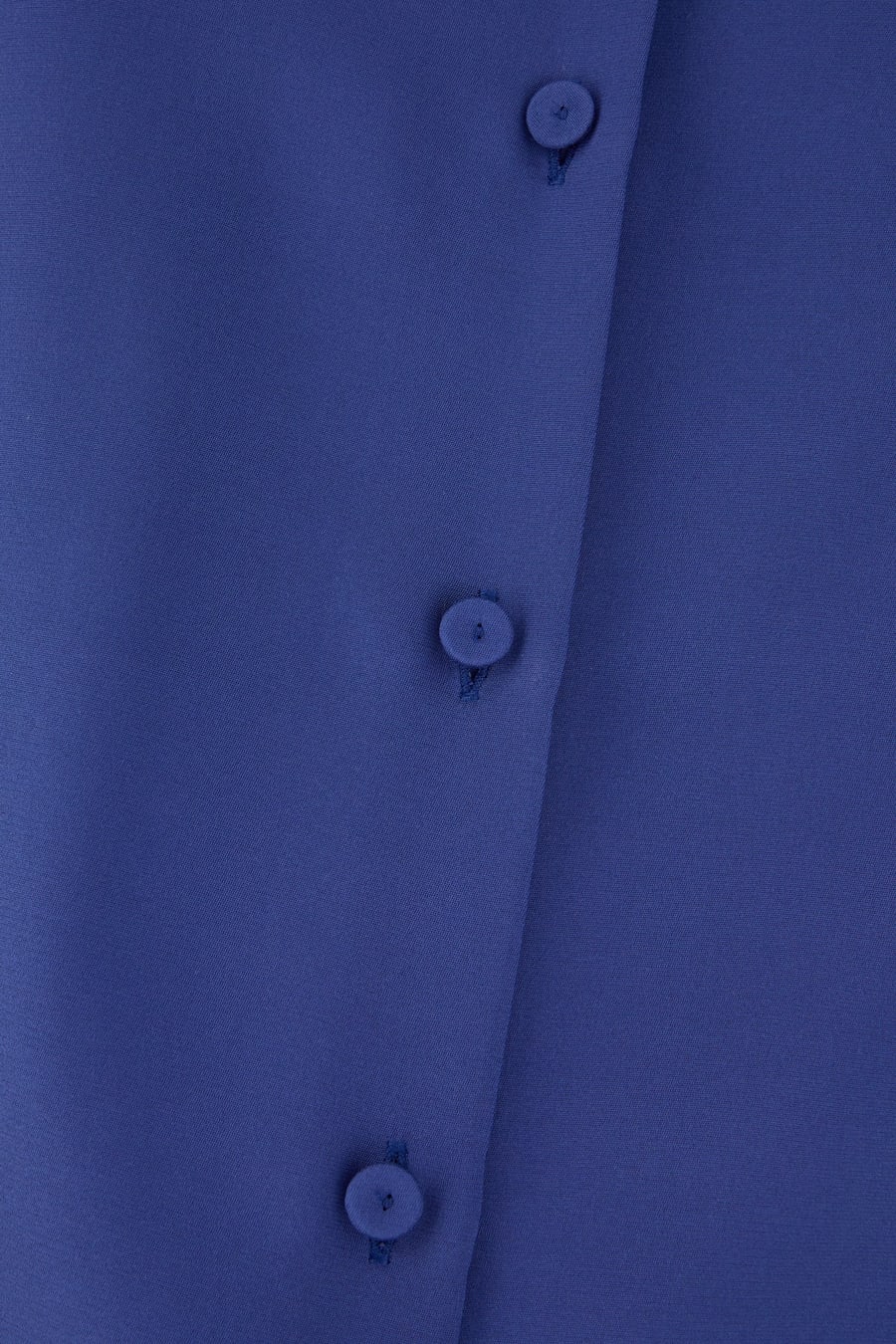 Max Mara Blusa in seta stretch blu, view 3