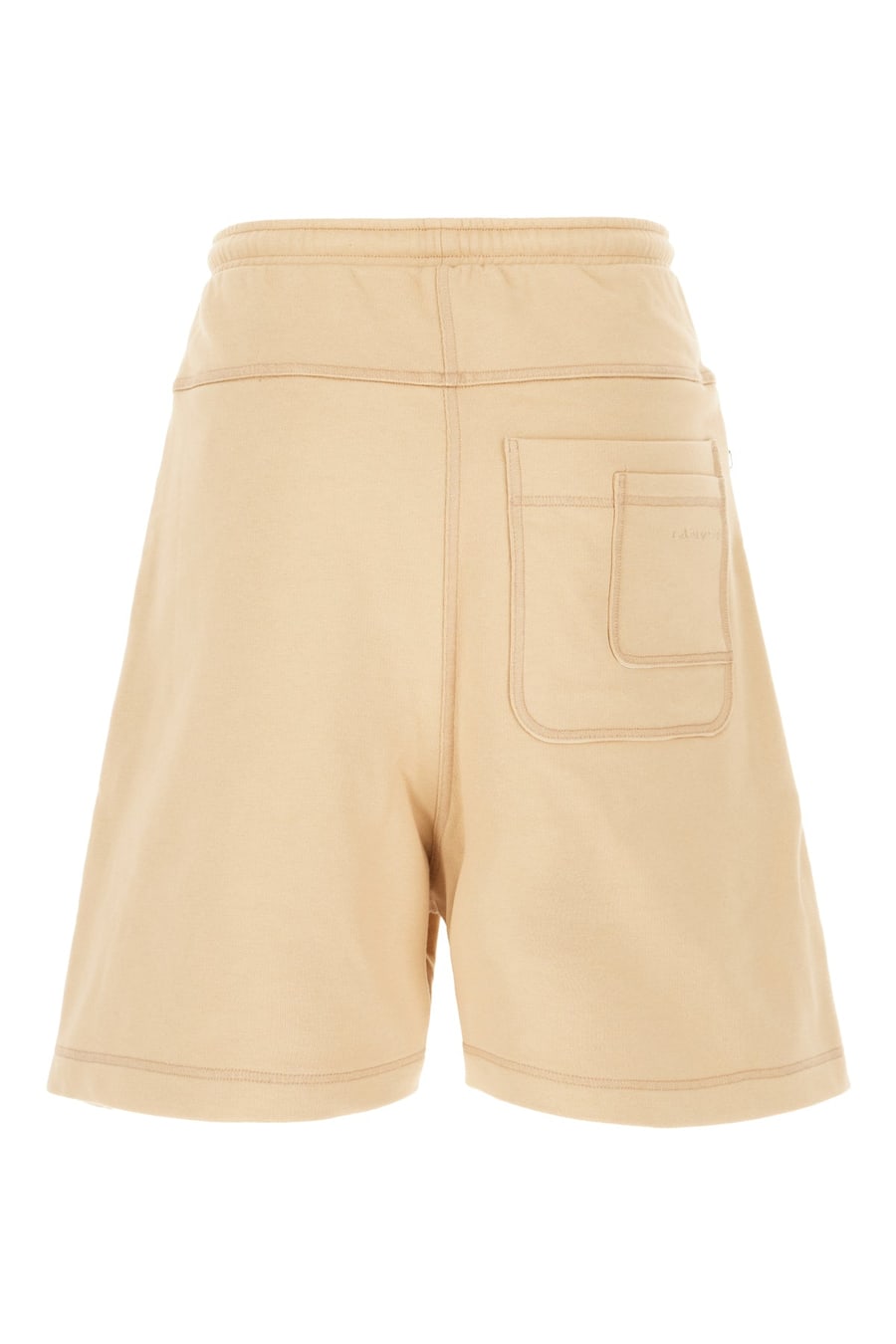 LANVIN Bermuda in cotone beige, view 2
