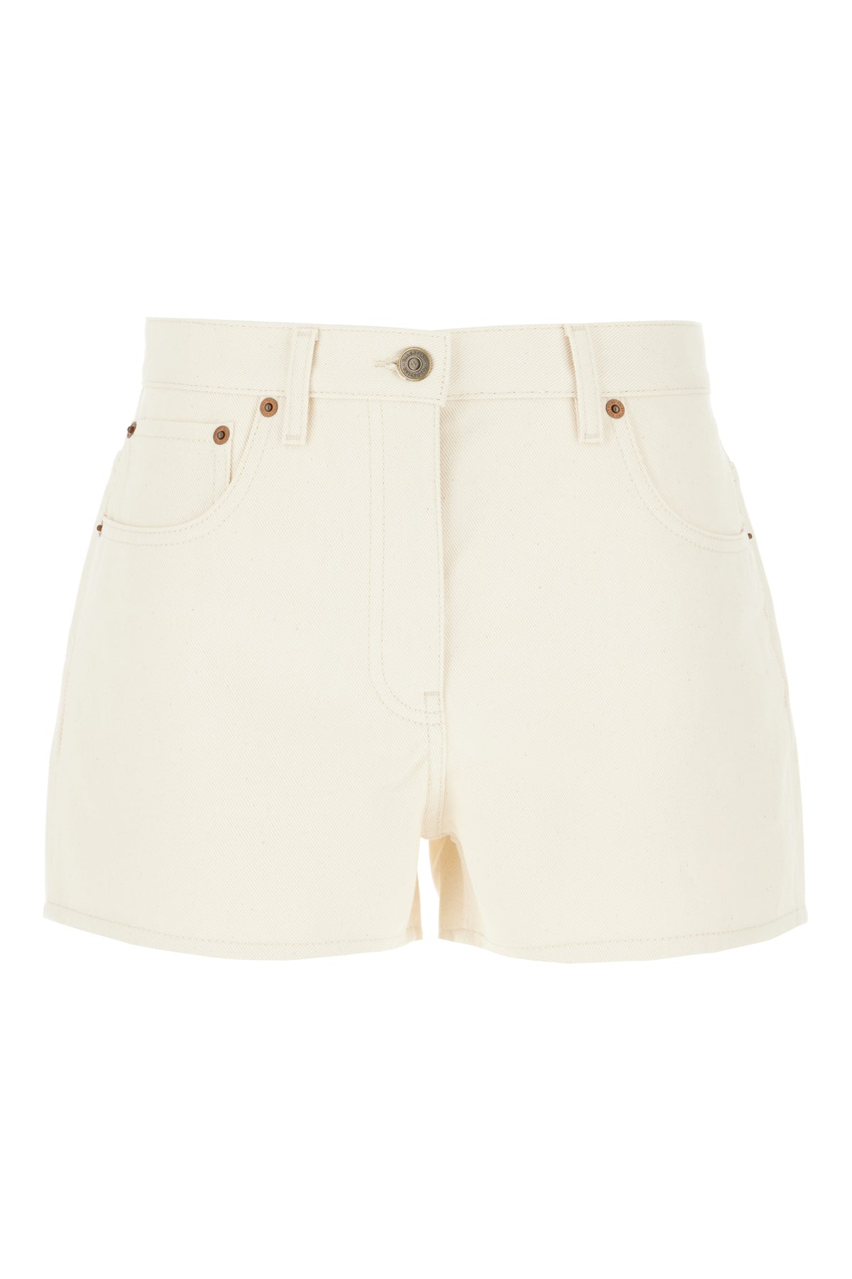 Valentino Garavani Shorts in denim sabbia