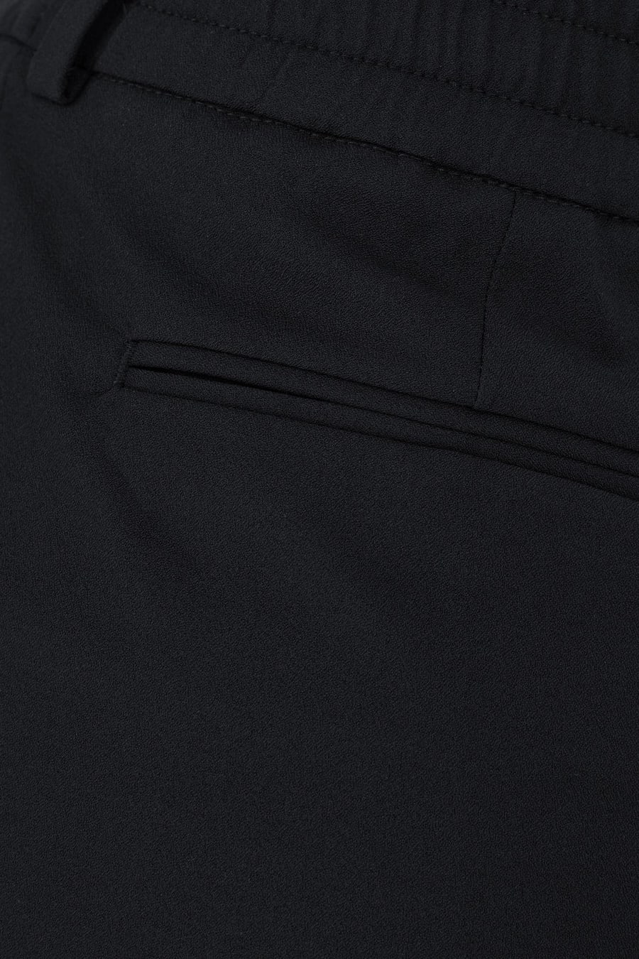 PT Torino Pantalone in poliestere stretch blu notte, view 3