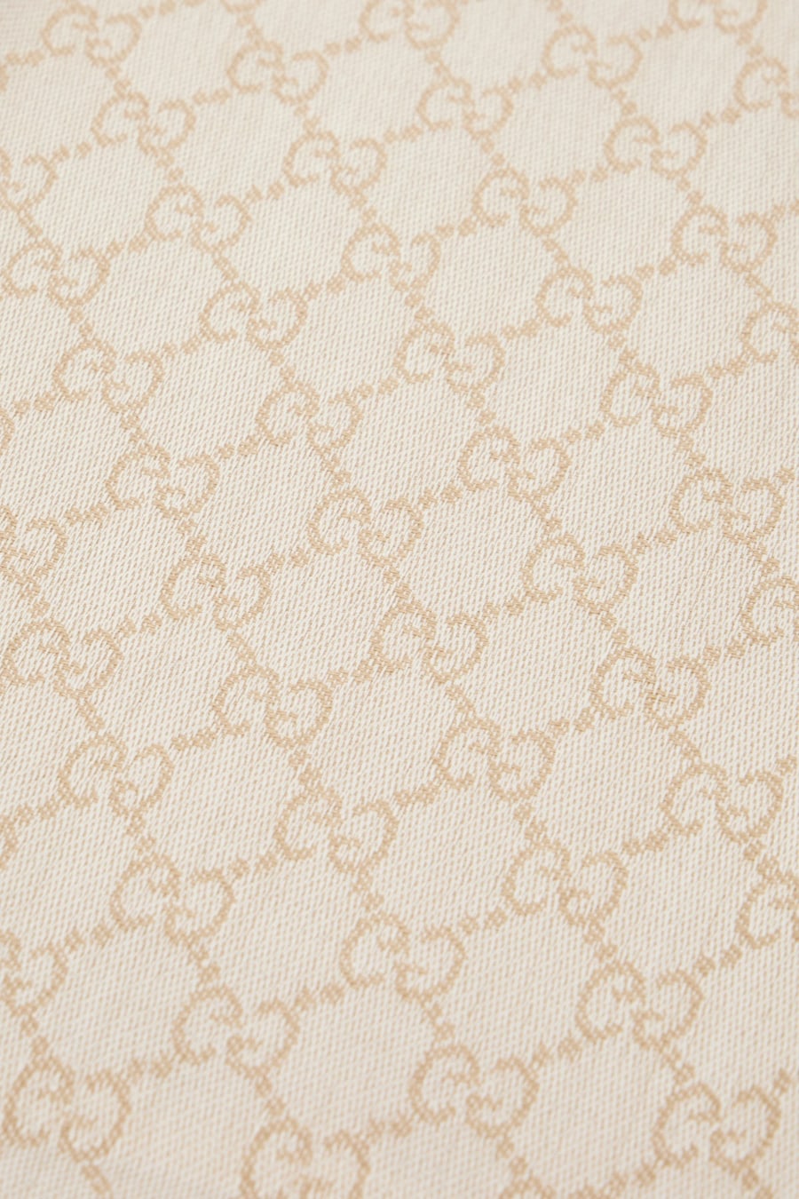 Gucci Sciarpa in misto seta cappuccino, view 3
