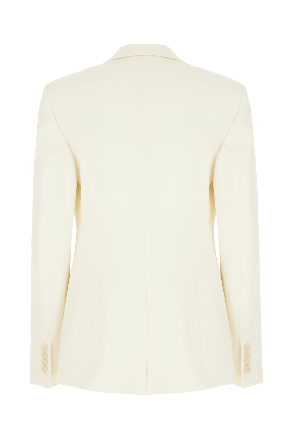 Stella McCartney Giacca in lana avorio, view 2