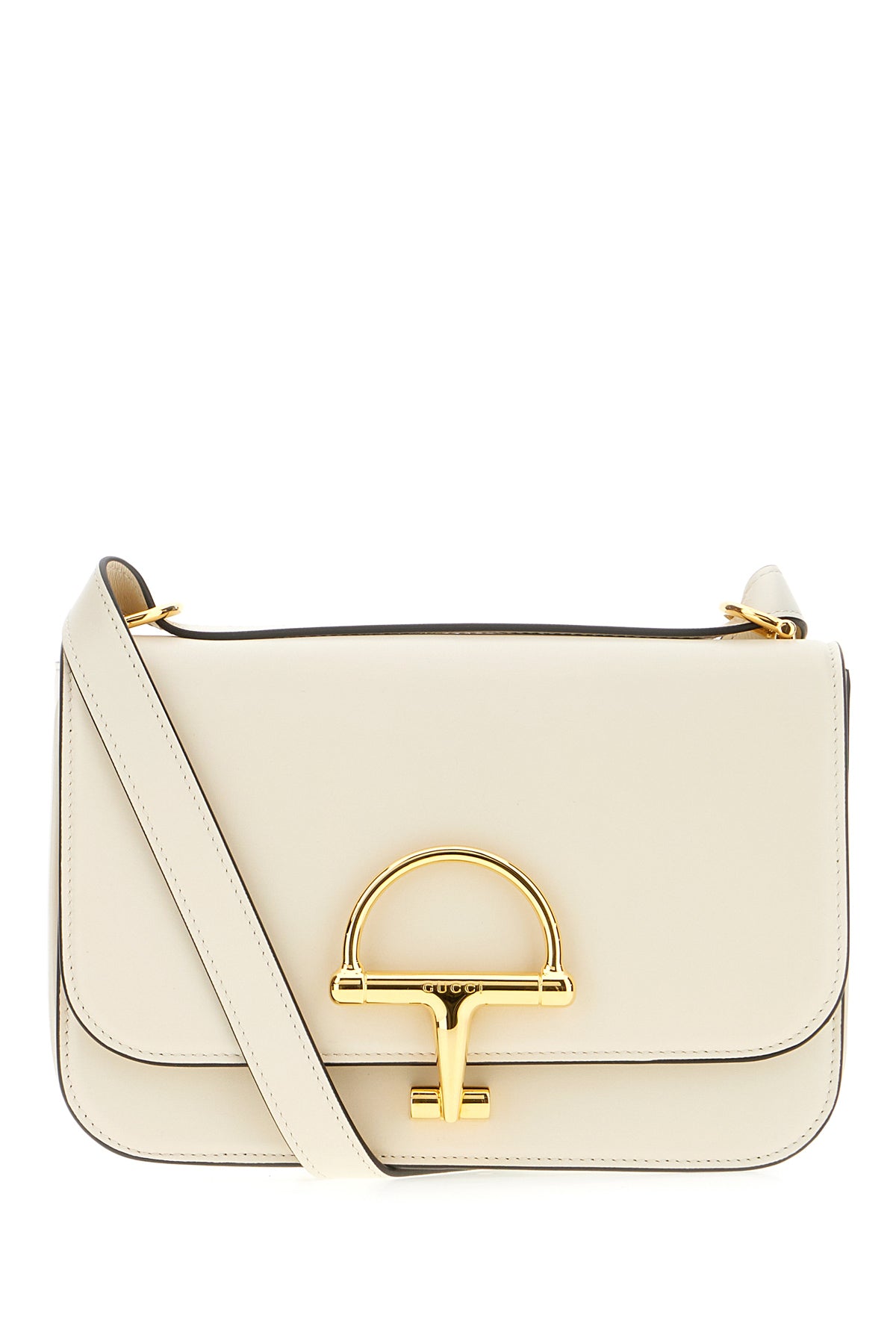 Gucci Borsa a tracolla Siena piccola in pelle gesso