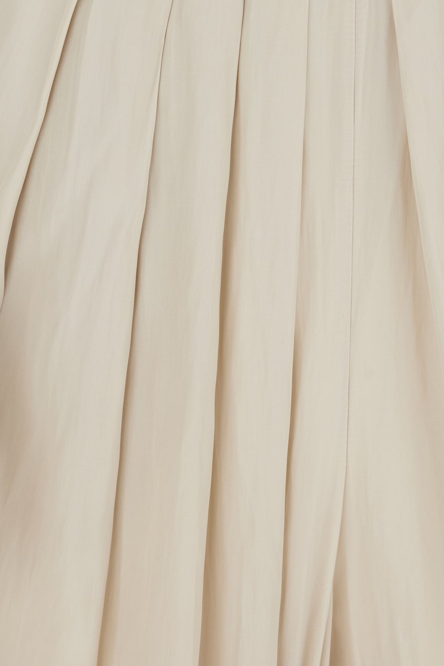 LANVIN Pantalone in raso grigio, view 3