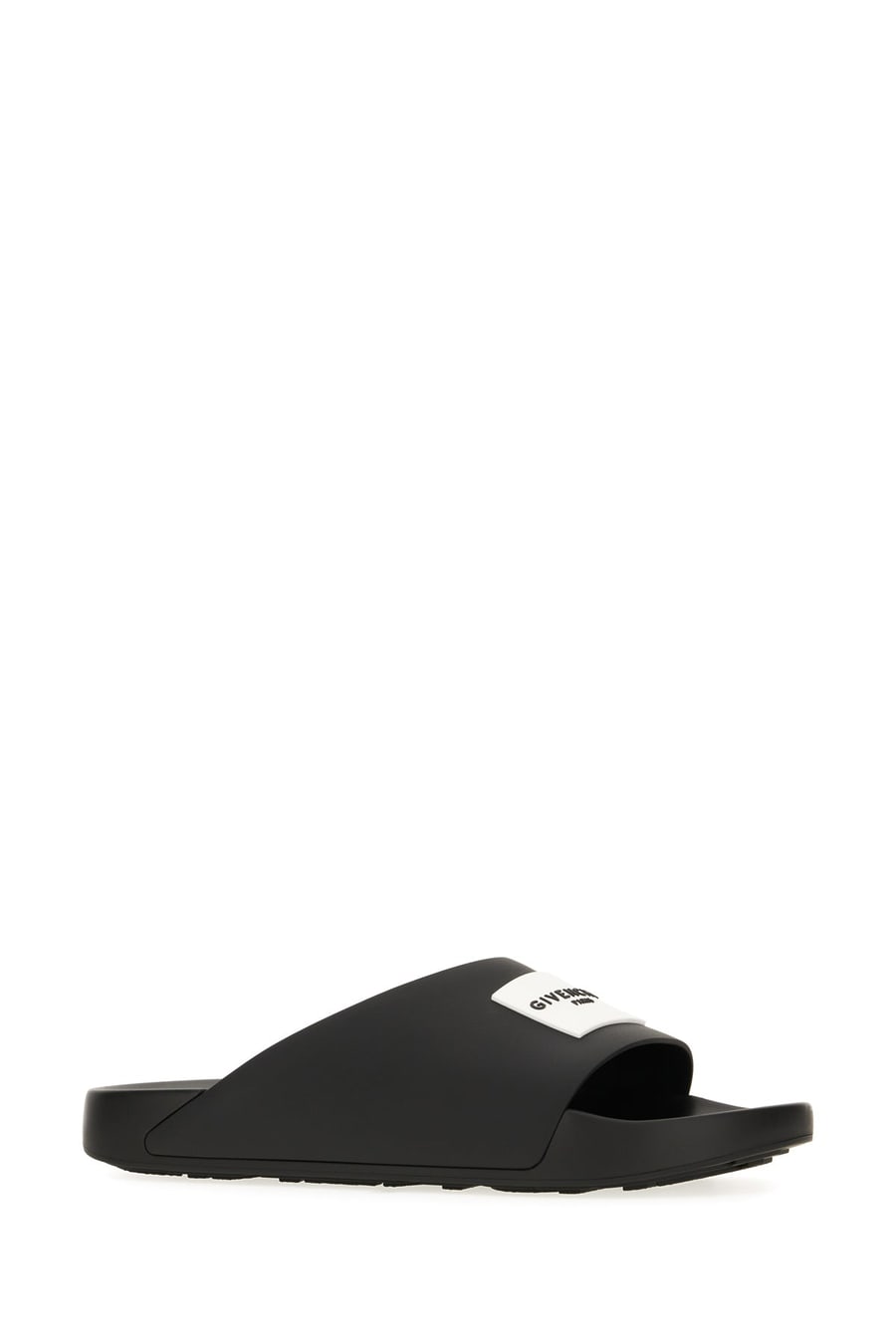 Givenchy Slippers in gomma nera, view 2