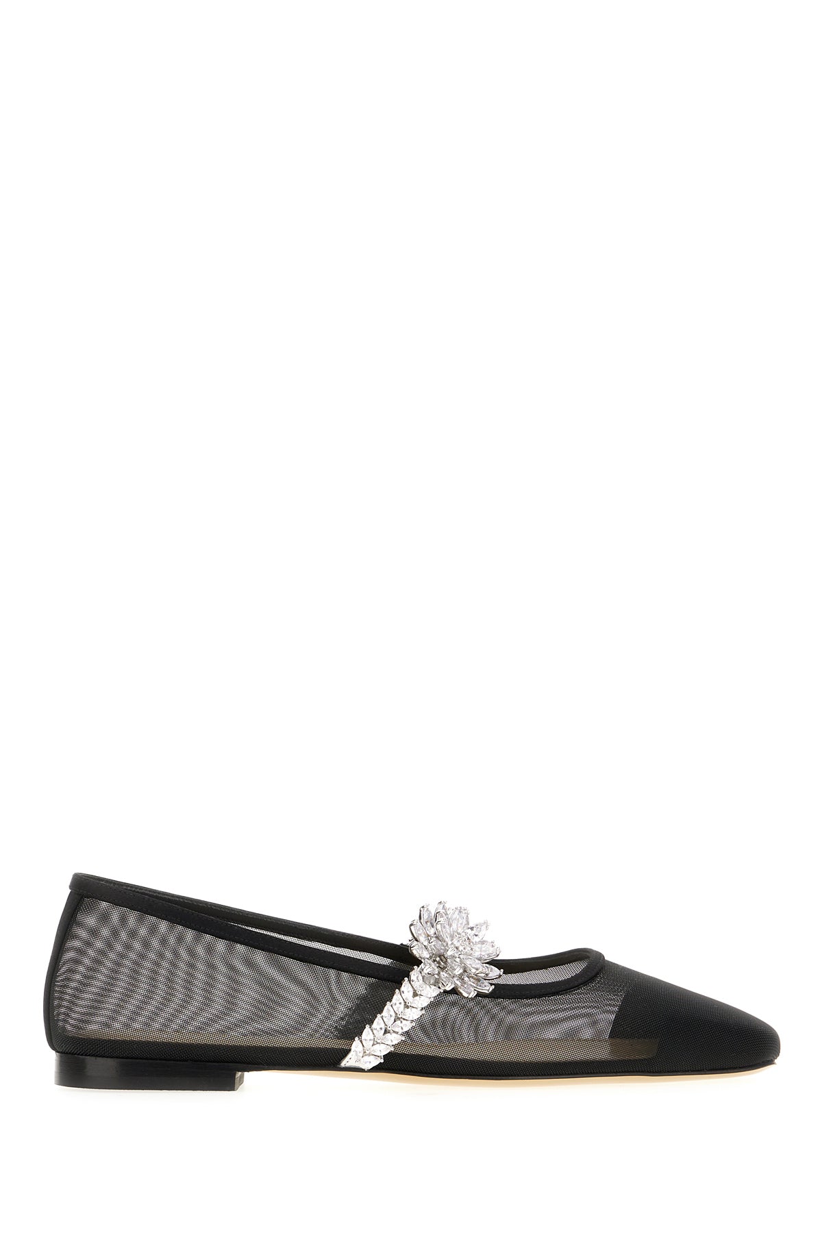 MACH&MACH Ballerine in rete nera