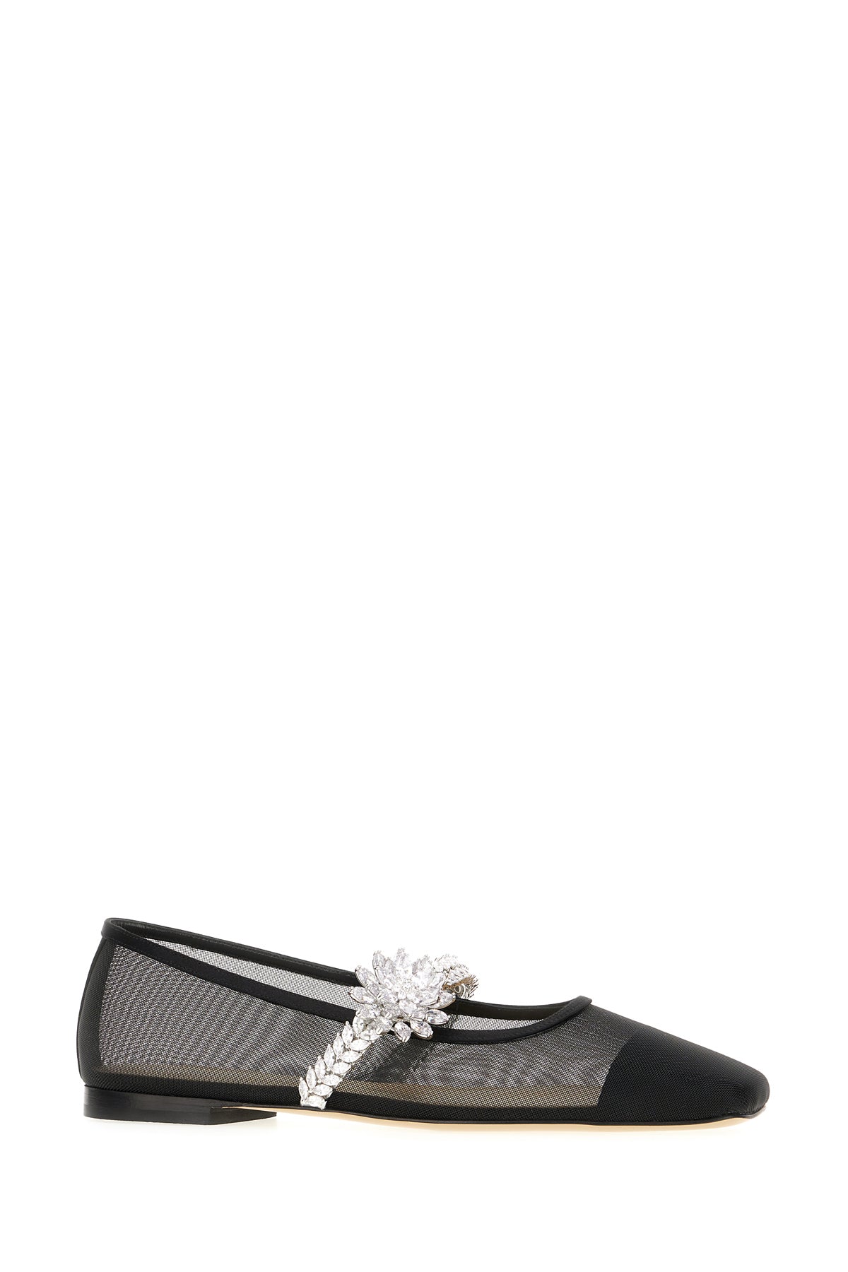 MACH&MACH Ballerine in rete nera, view 2