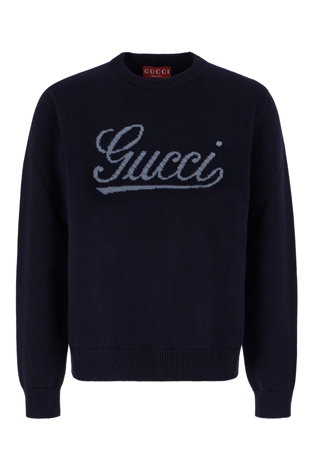 Gucci Maglione in lana blu
