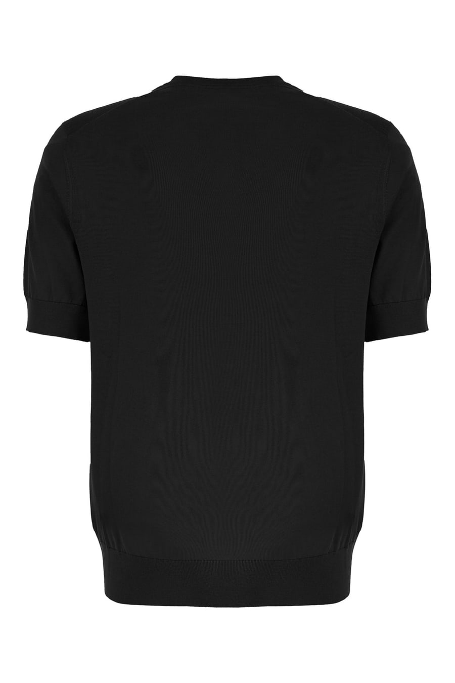 Dolce & Gabbana T-shirt in seta nera, view 2