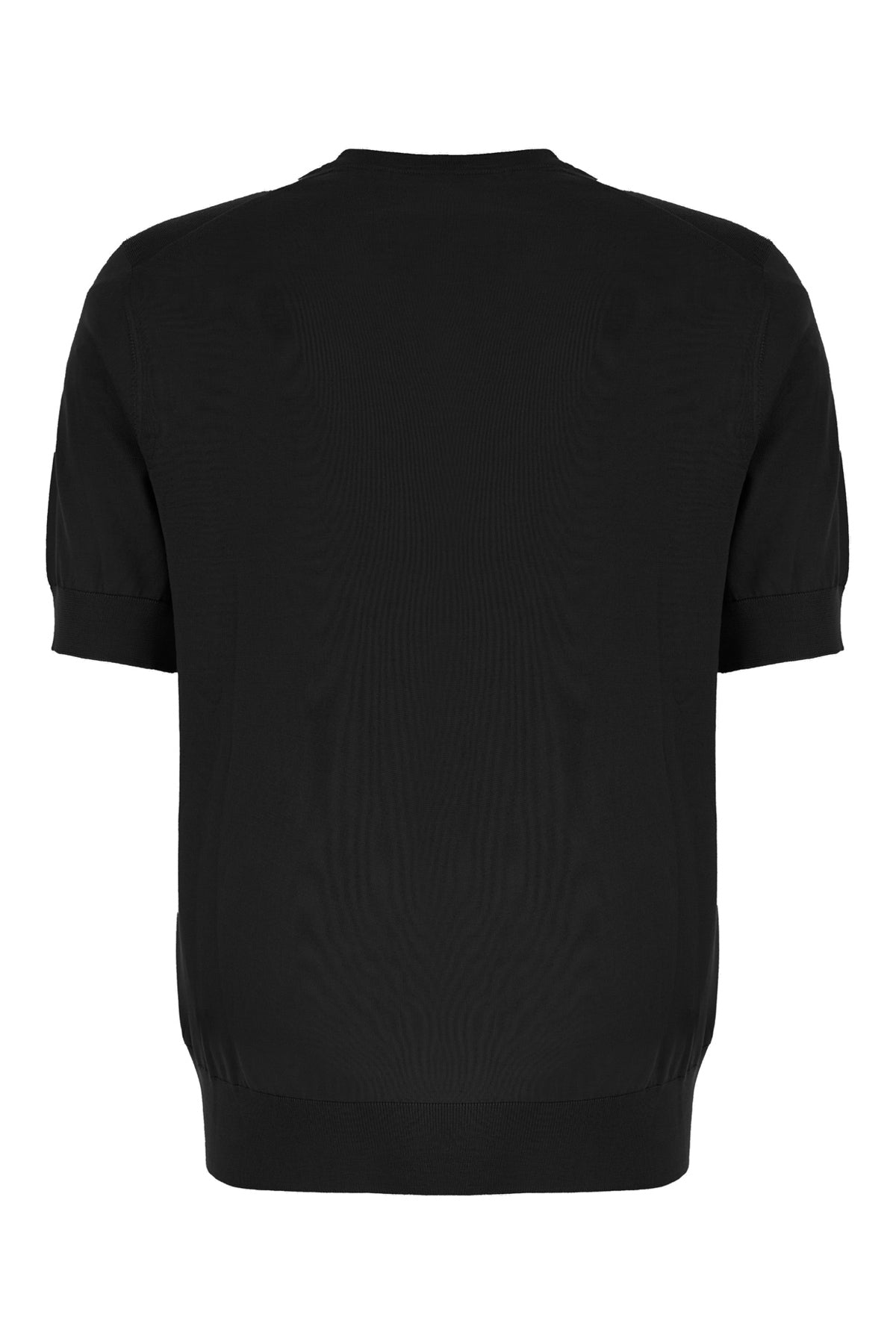 Dolce & Gabbana T-shirt in seta nera, view 2