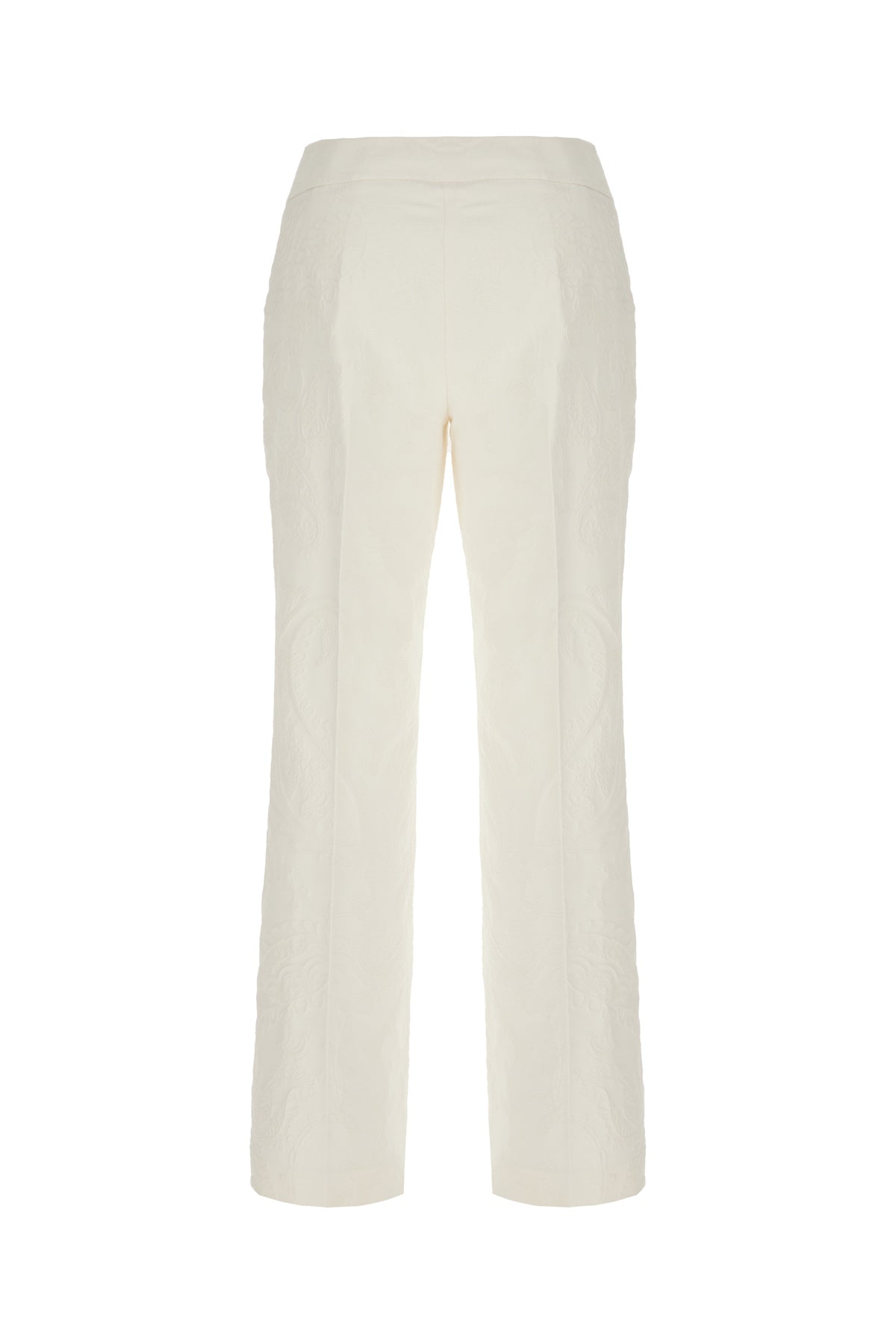 Etro Pantalone in jaquard bianco, view 2
