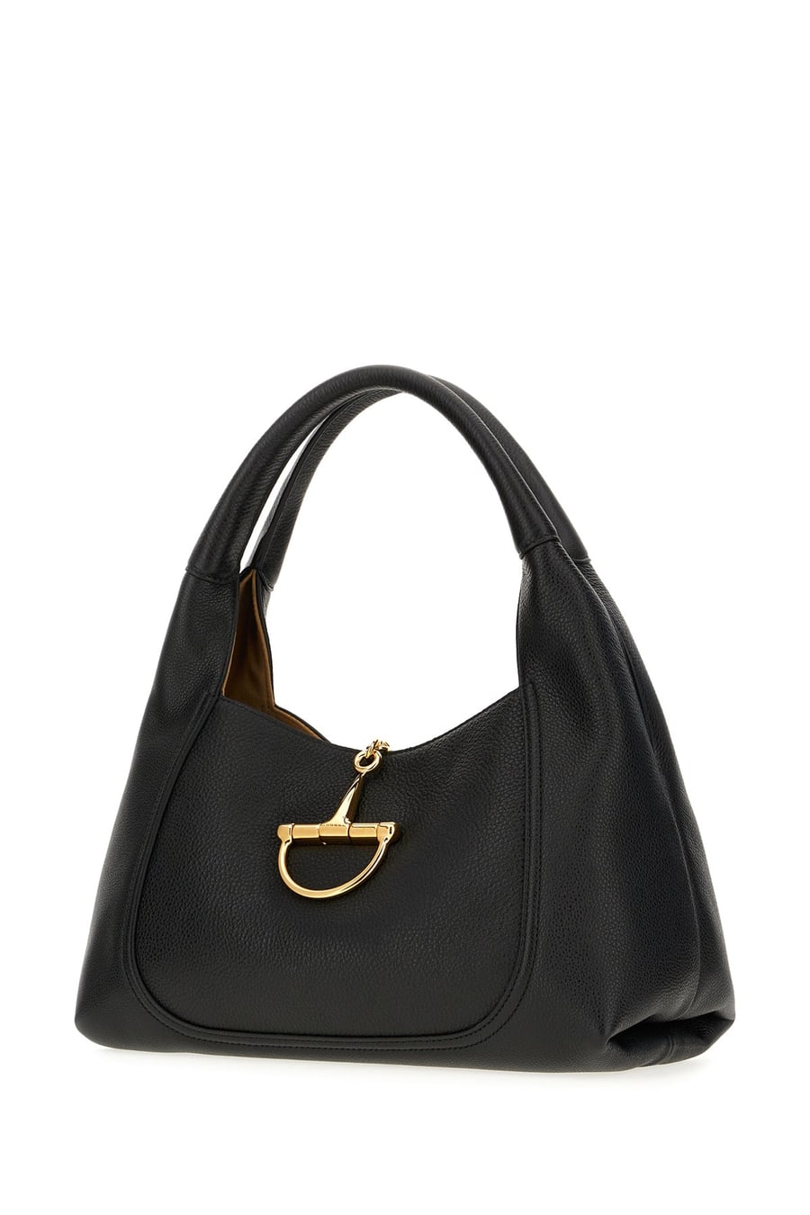 Gucci Borsa a mano Softbit in pelle nera, view 2
