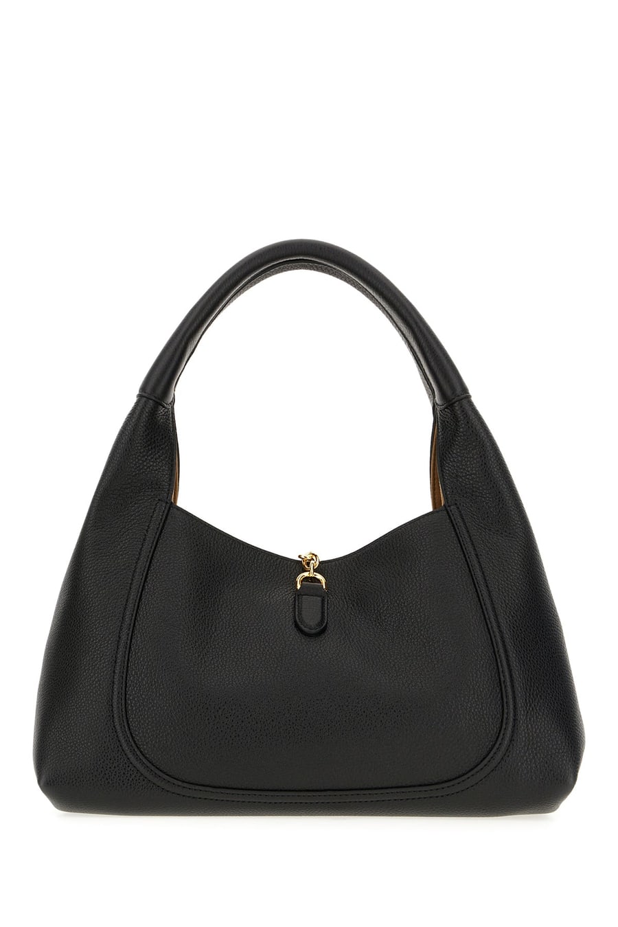 Gucci Borsa a mano Softbit in pelle nera, view 3