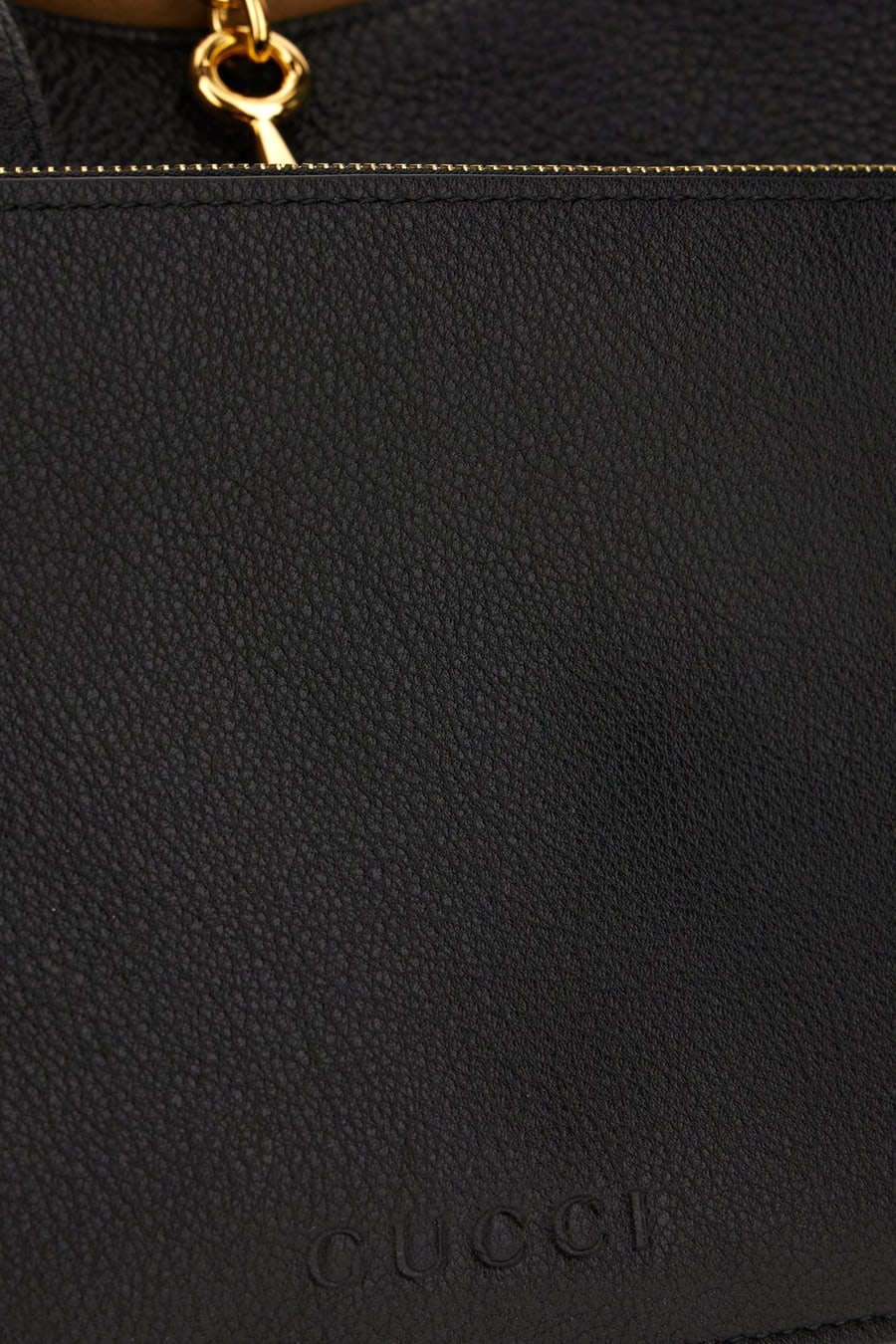 Gucci Borsa a mano Softbit in pelle nera, view 4