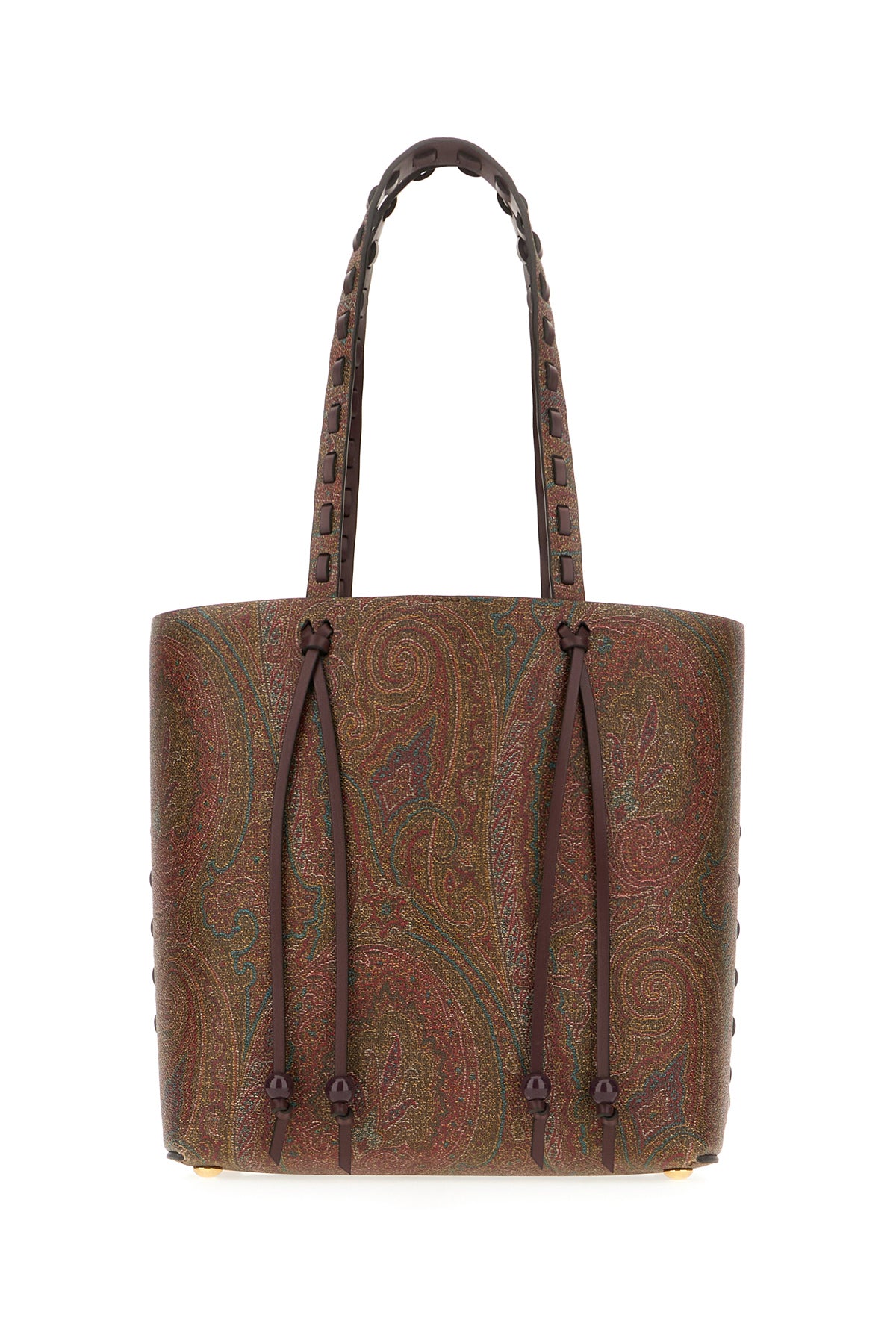 Etro Borsa shopping in pelle multicolor